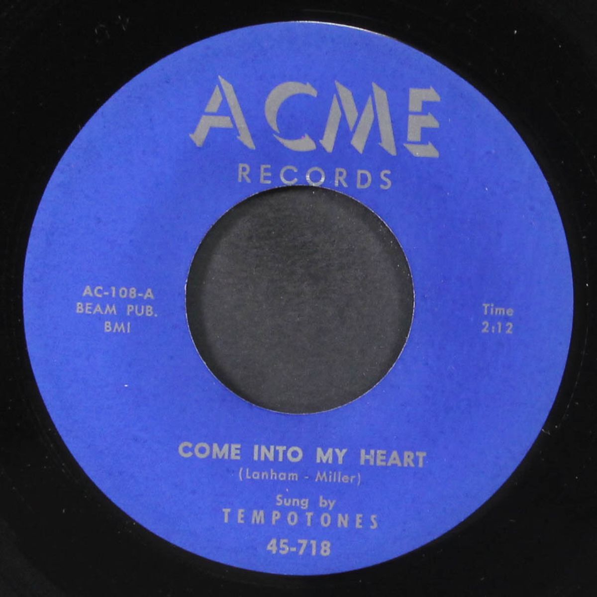 come into my heart / somewhere there is someone by TEMPOTONES