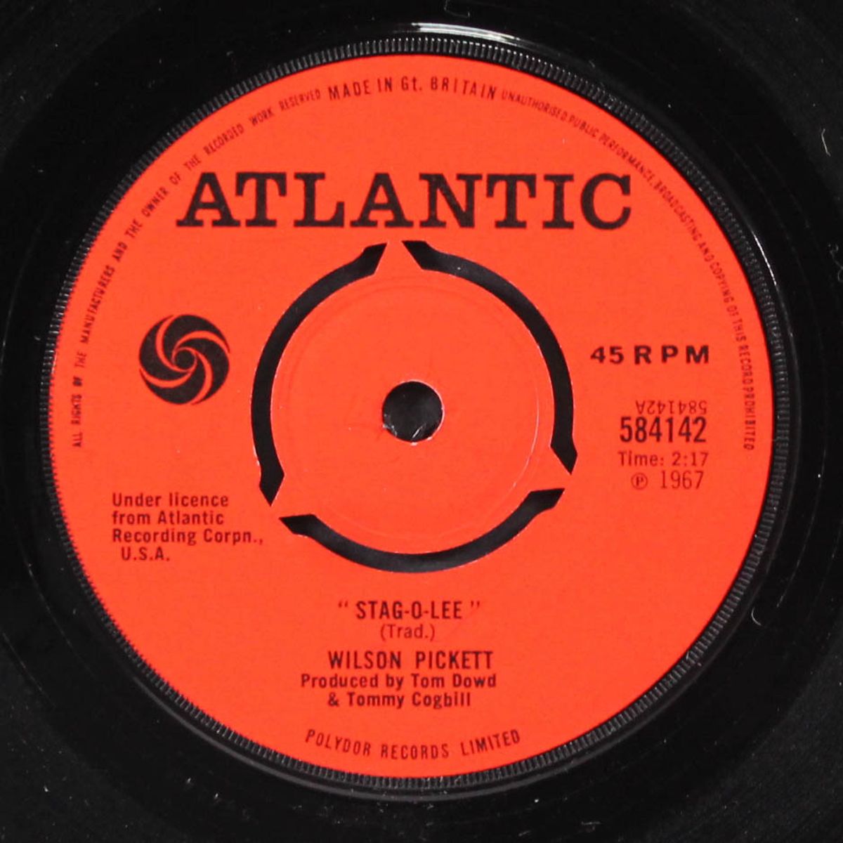 i'm in love / stag-o-lee by WILSON PICKETT