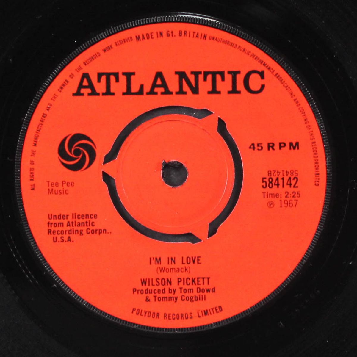 i'm in love / stag-o-lee by WILSON PICKETT
