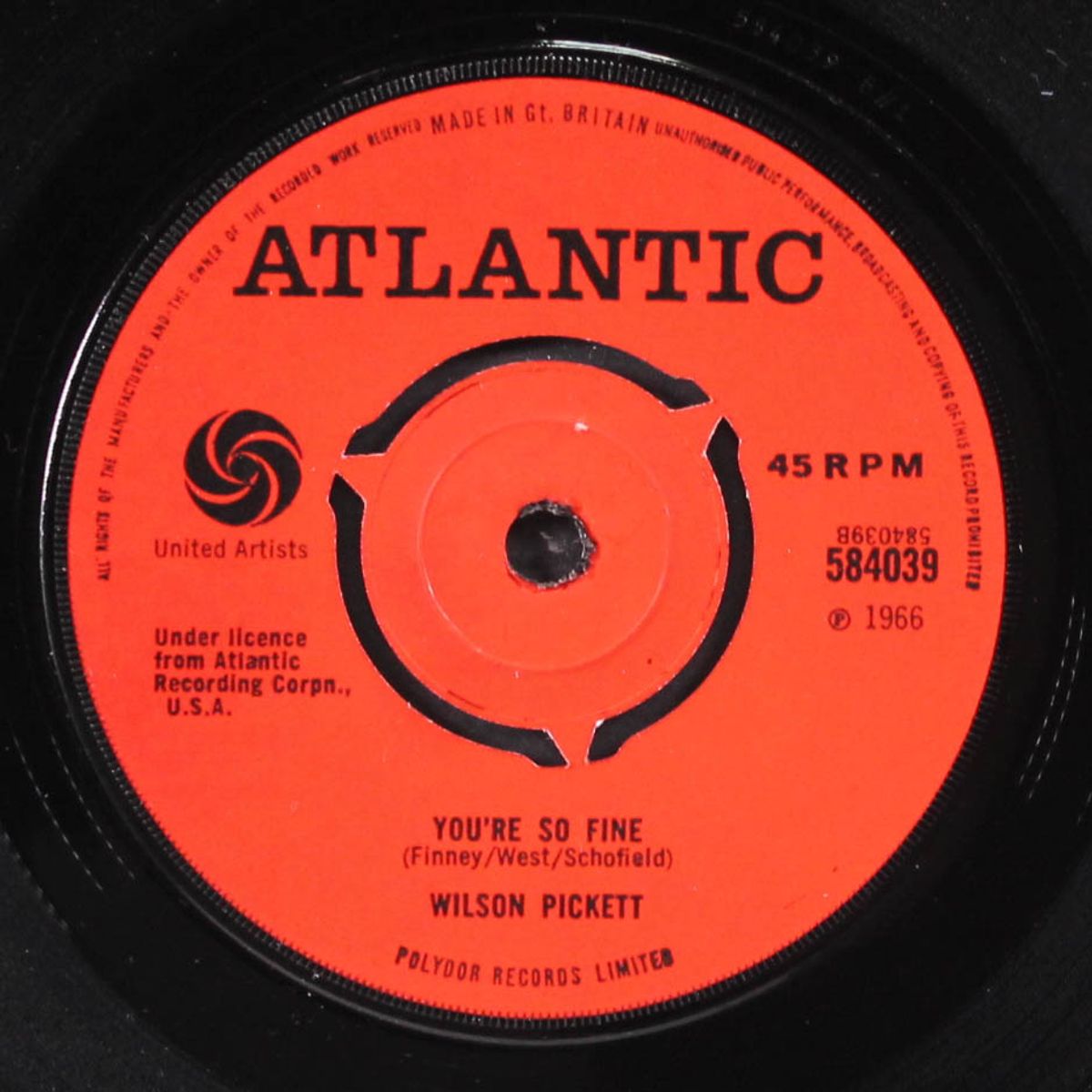 land of 1,000 dances / you're so fine by WILSON PICKETT