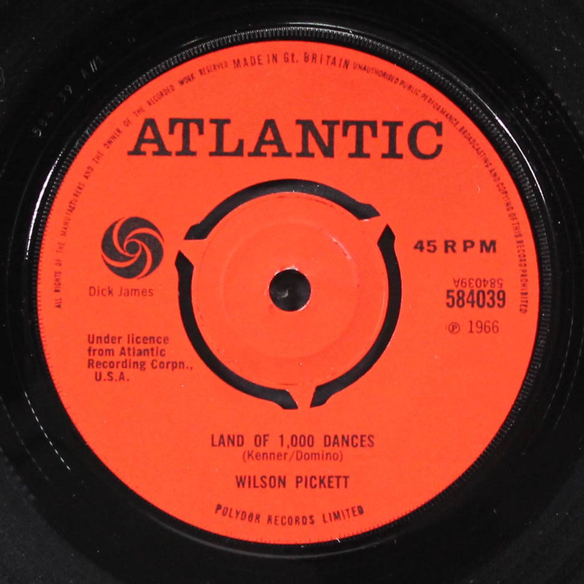 land of 1,000 dances / you're so fine by WILSON PICKETT