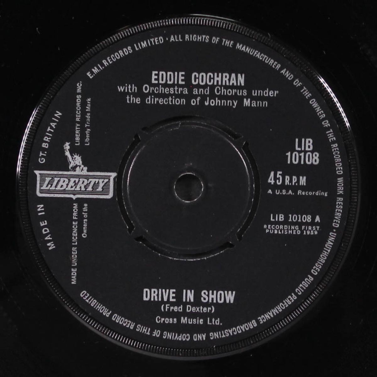 i almost lost my mind / drive in show by EDDIE COCHRAN