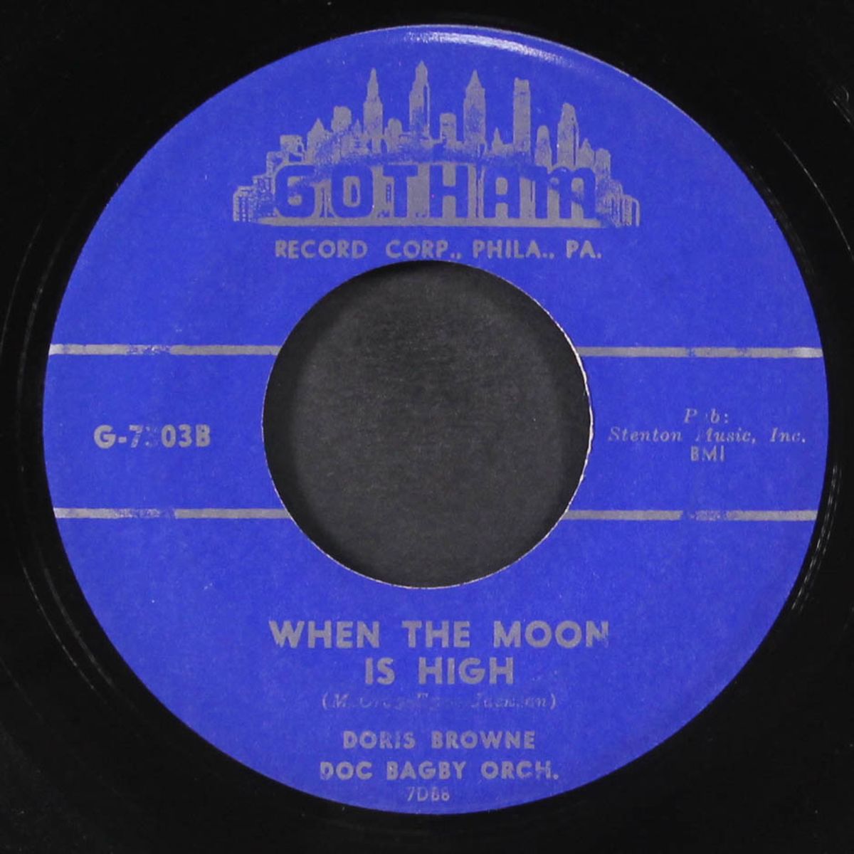 am i asking too much / when the moon is high by DORIS BROWNE