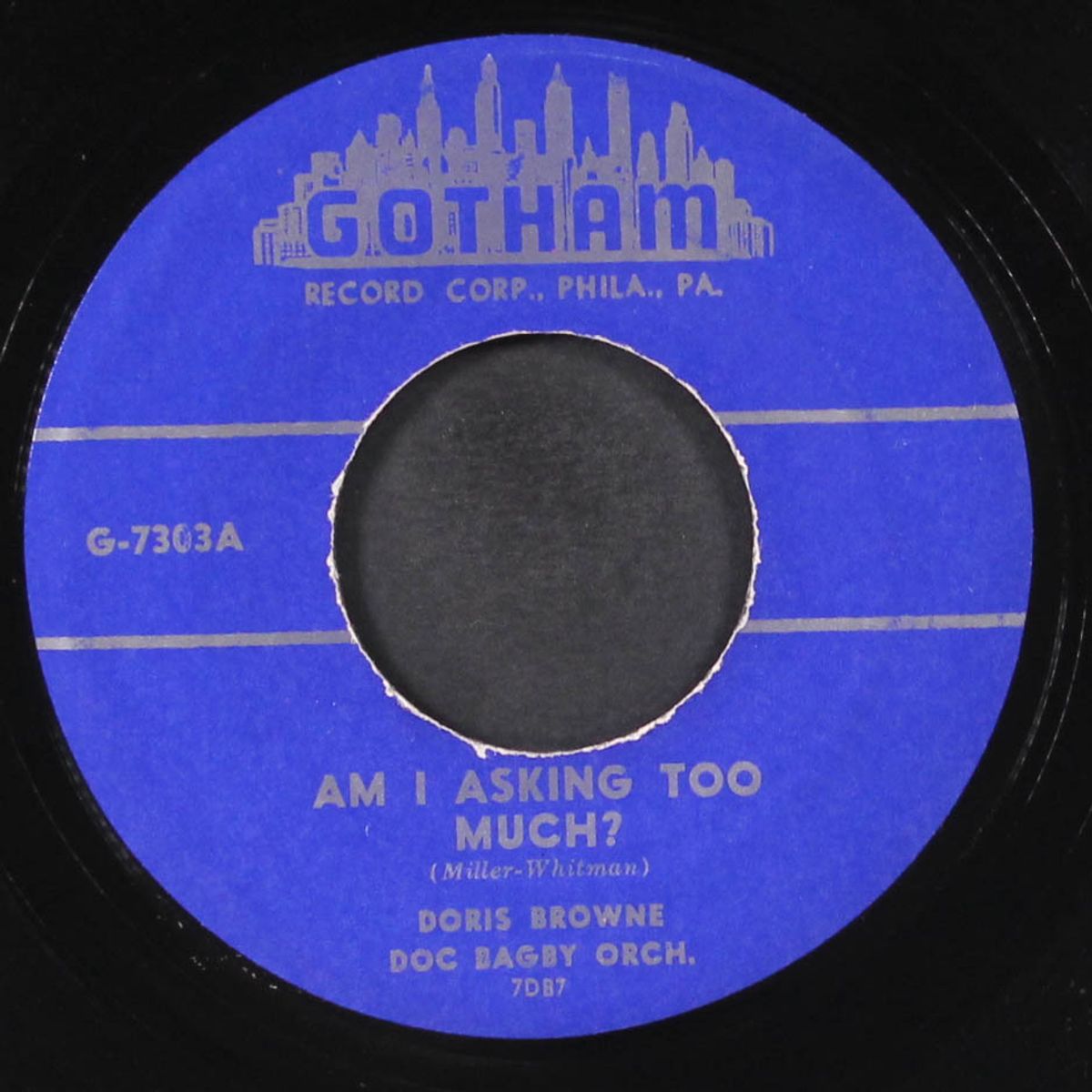 am i asking too much / when the moon is high by DORIS BROWNE