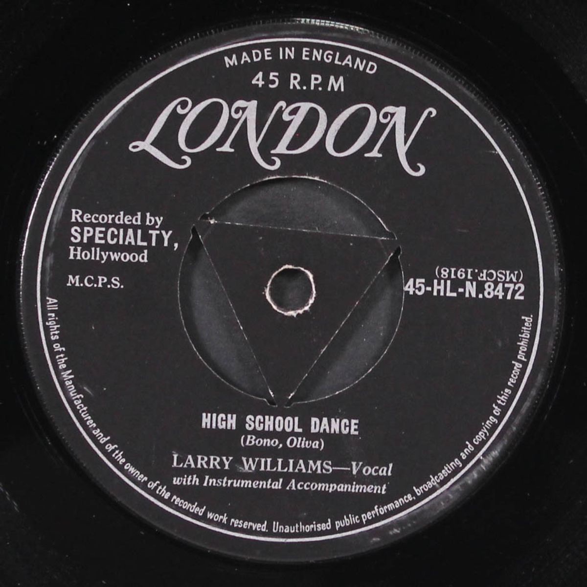 short fat fannie / high school dance by LARRY WILLIAMS