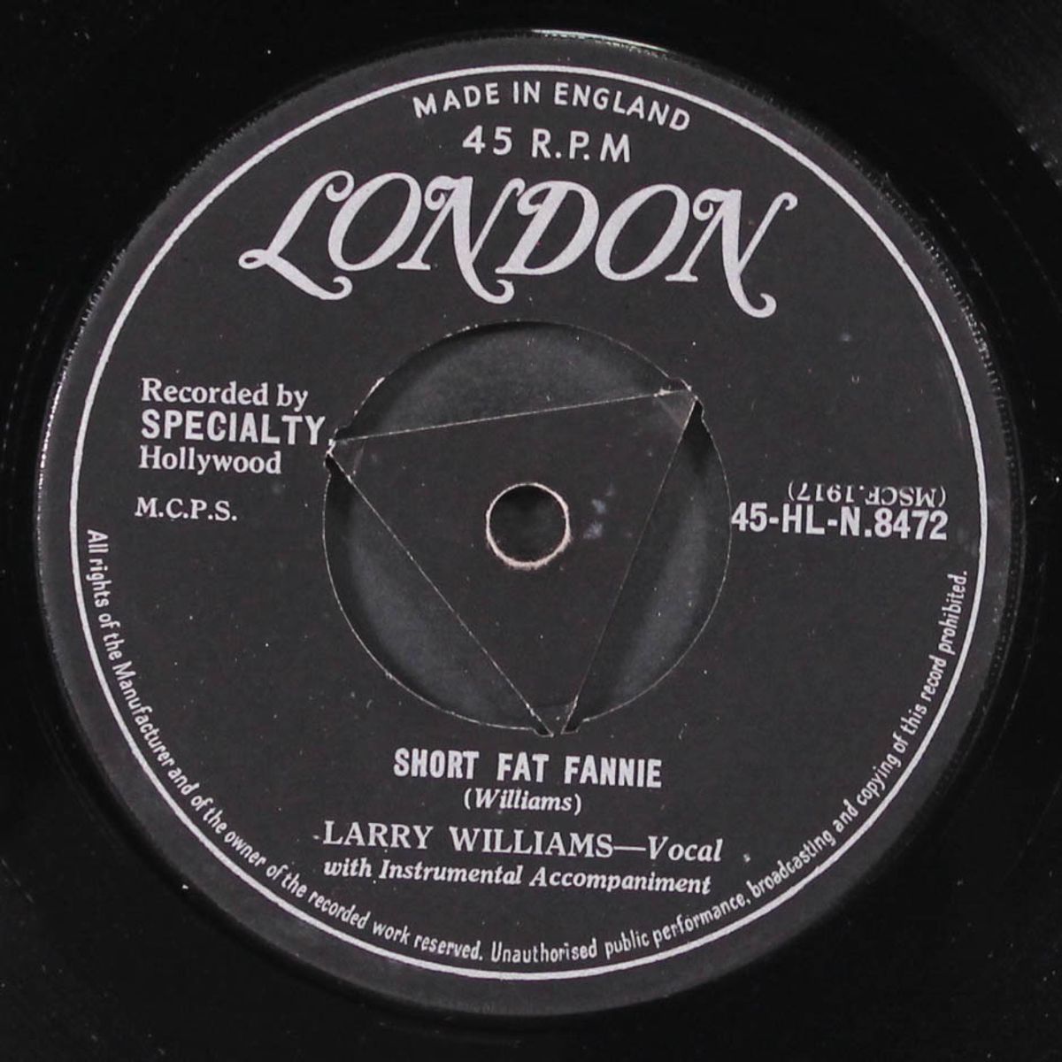 short fat fannie / high school dance by LARRY WILLIAMS