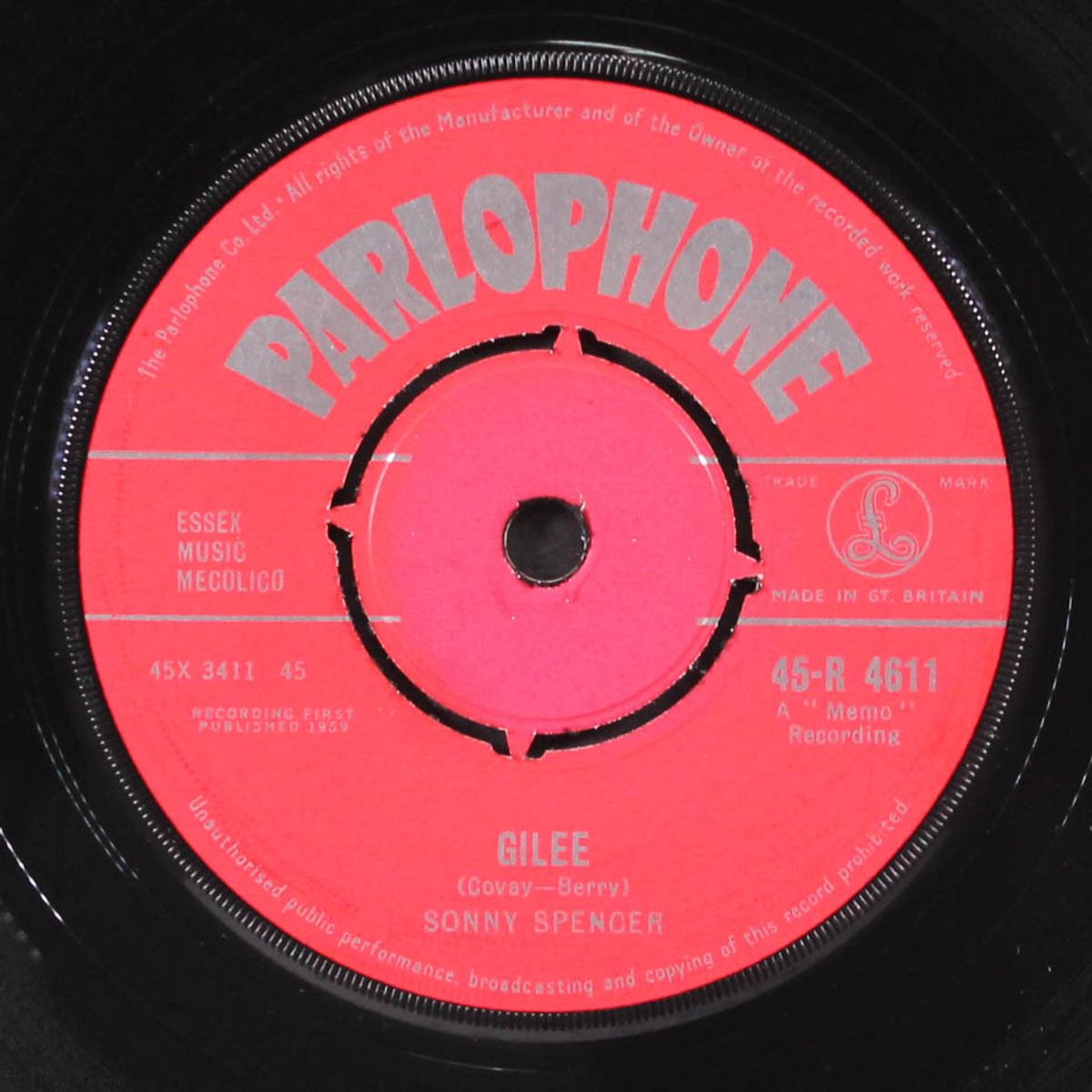 oh boy / gilee by SONNY SPENCER