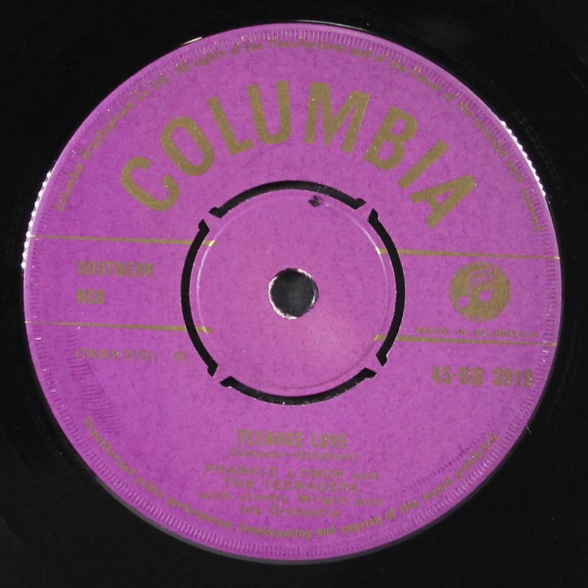 paper castles / teenage love by FRANKIE LYMON & TEENAGERS