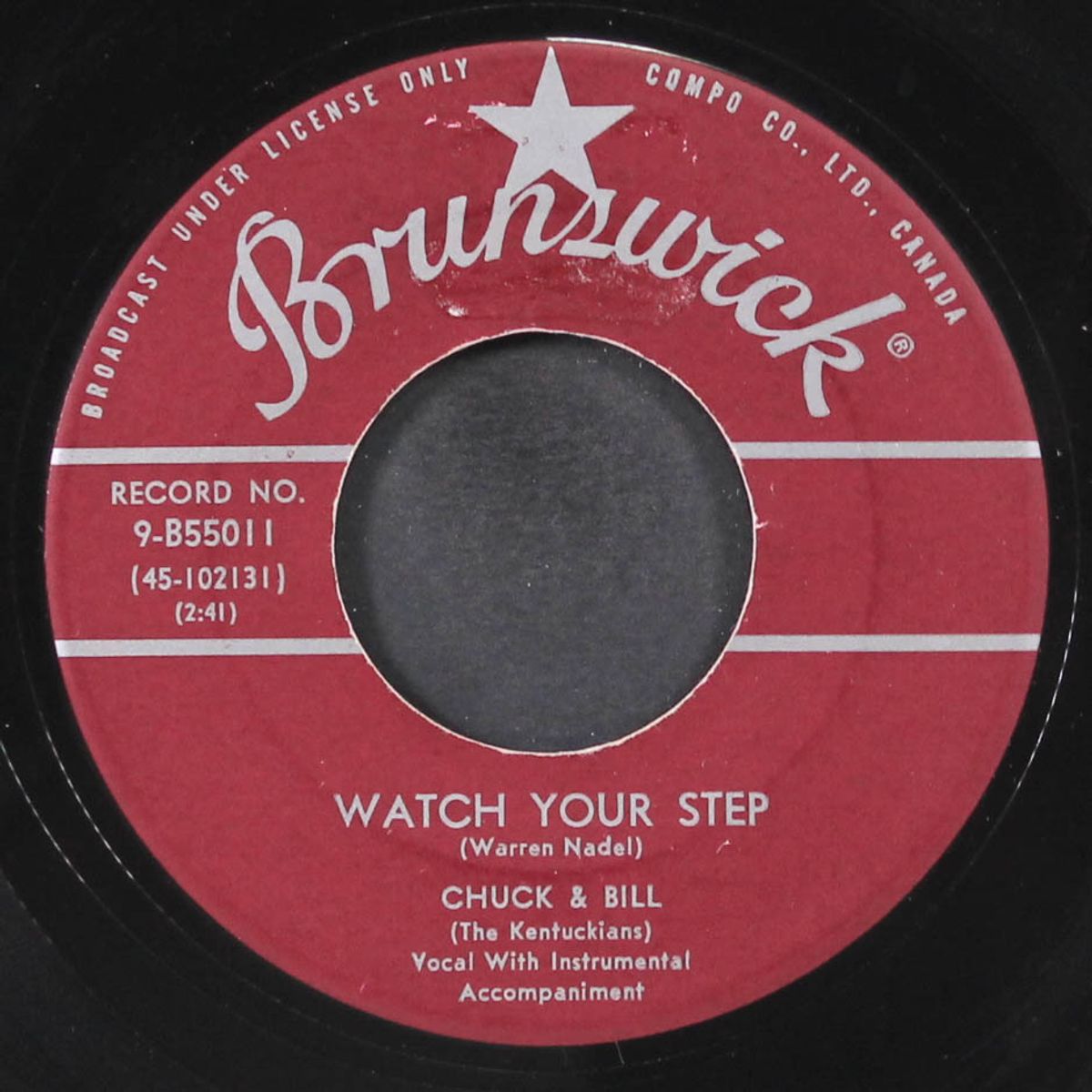 way out there / watch your step by CHUCK & BILL