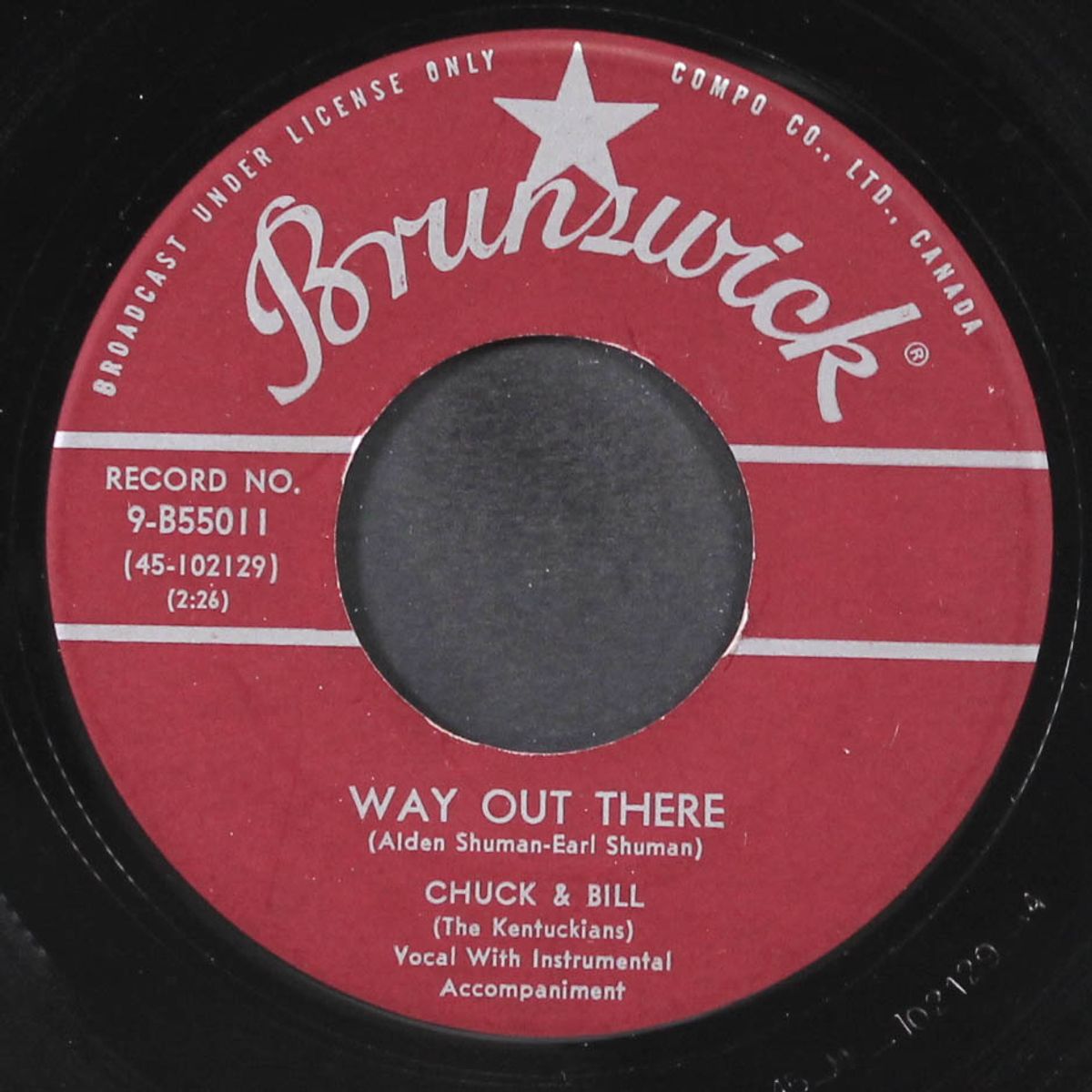 way out there / watch your step by CHUCK & BILL