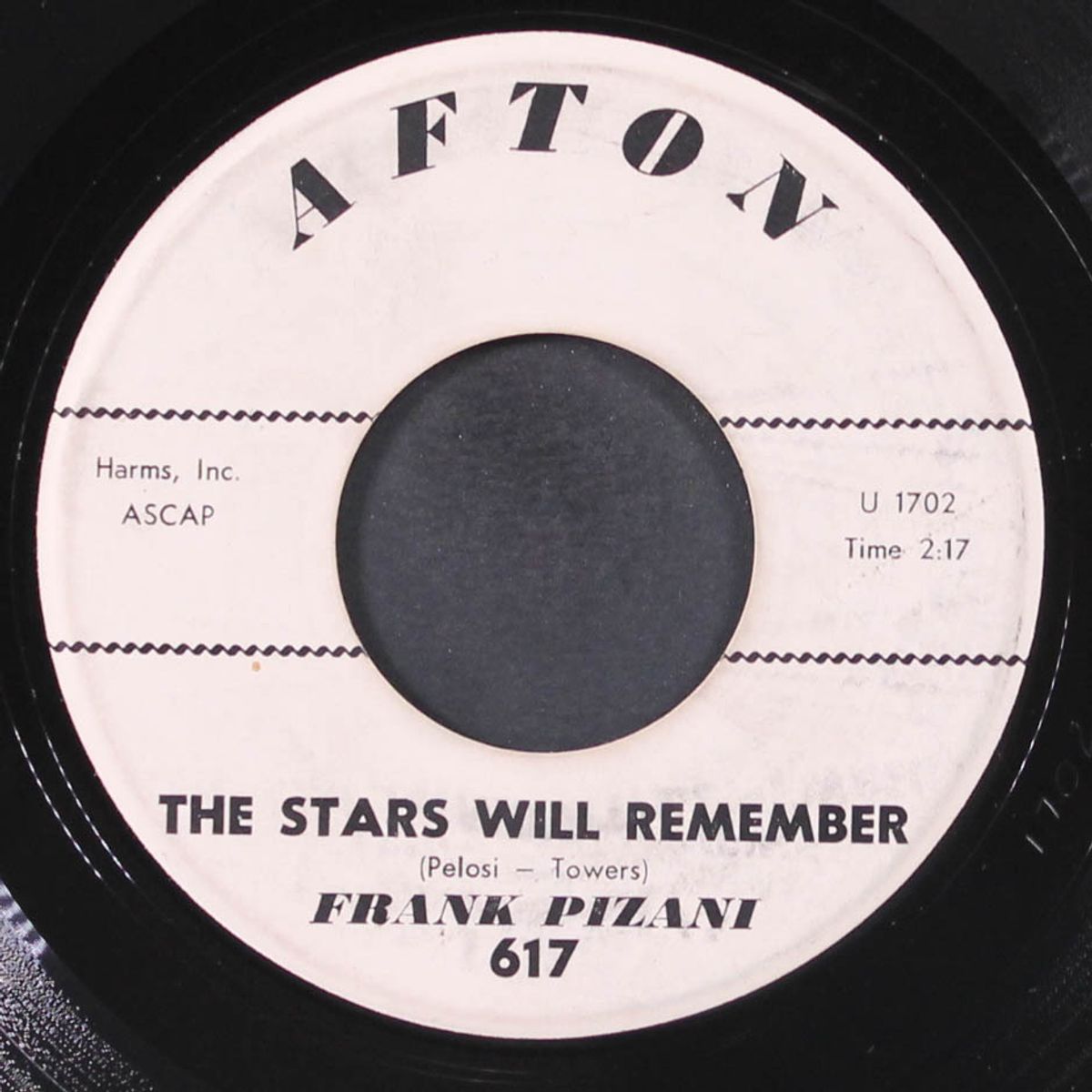 steady cha cha / the stars will remember by FRANK PIZANI