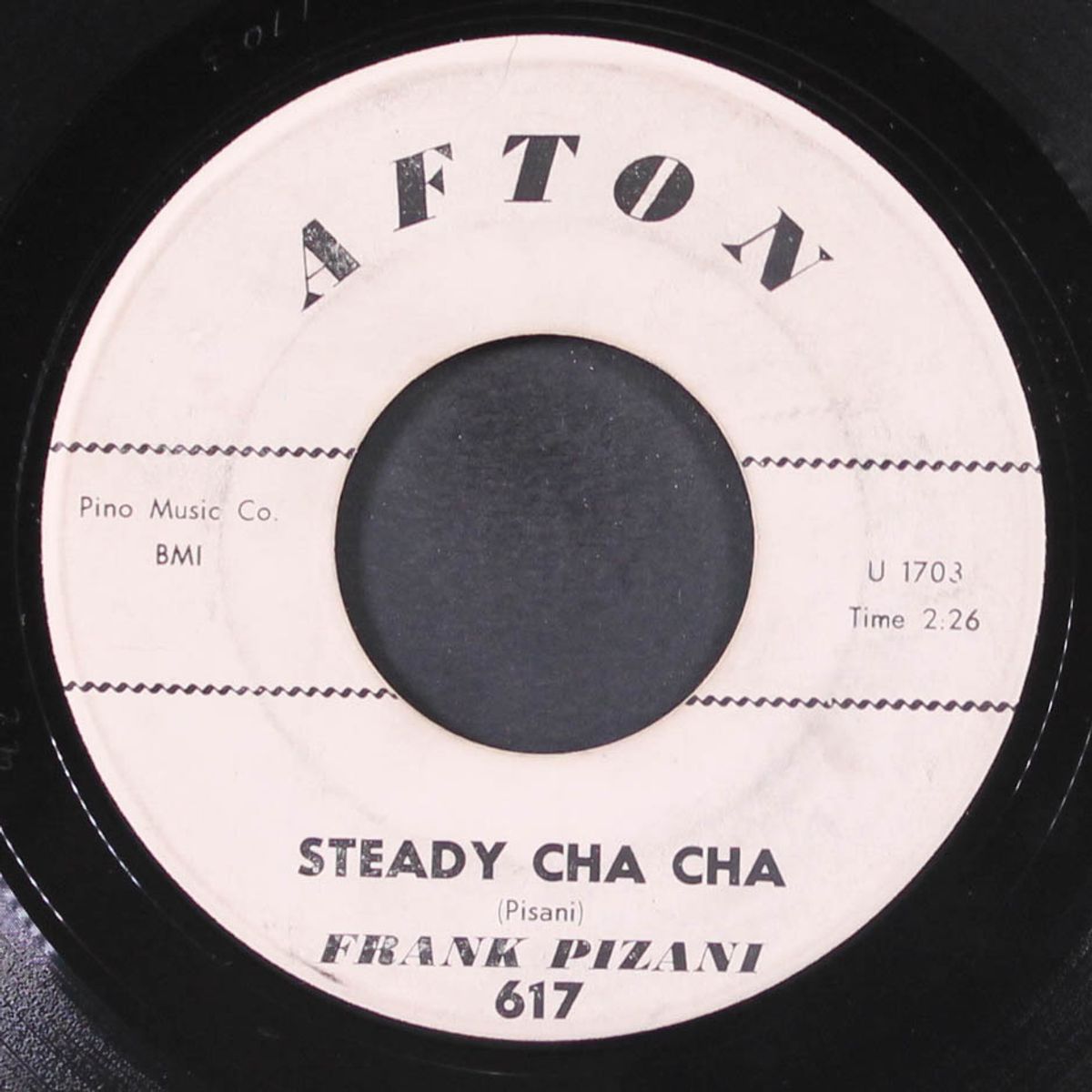 steady cha cha / the stars will remember by FRANK PIZANI