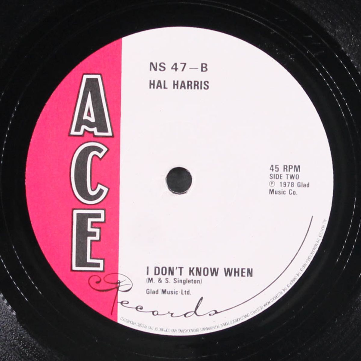 jitterbop baby / i don't know when by HAL HARRIS