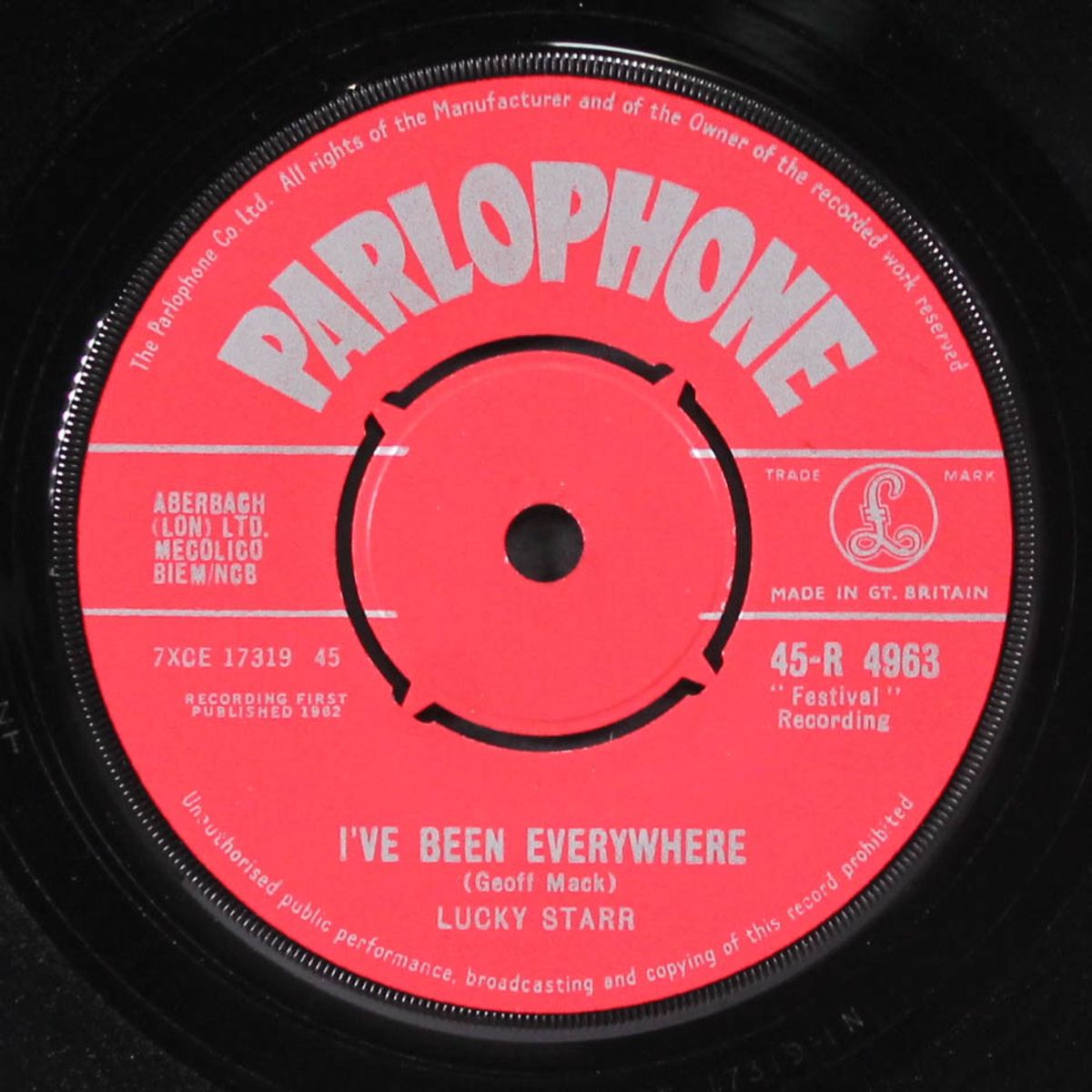 i've been everywhere by LUCKY STARR