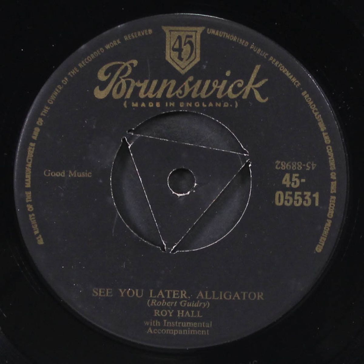 see you later, alligator / don't stop now by ROY HALL