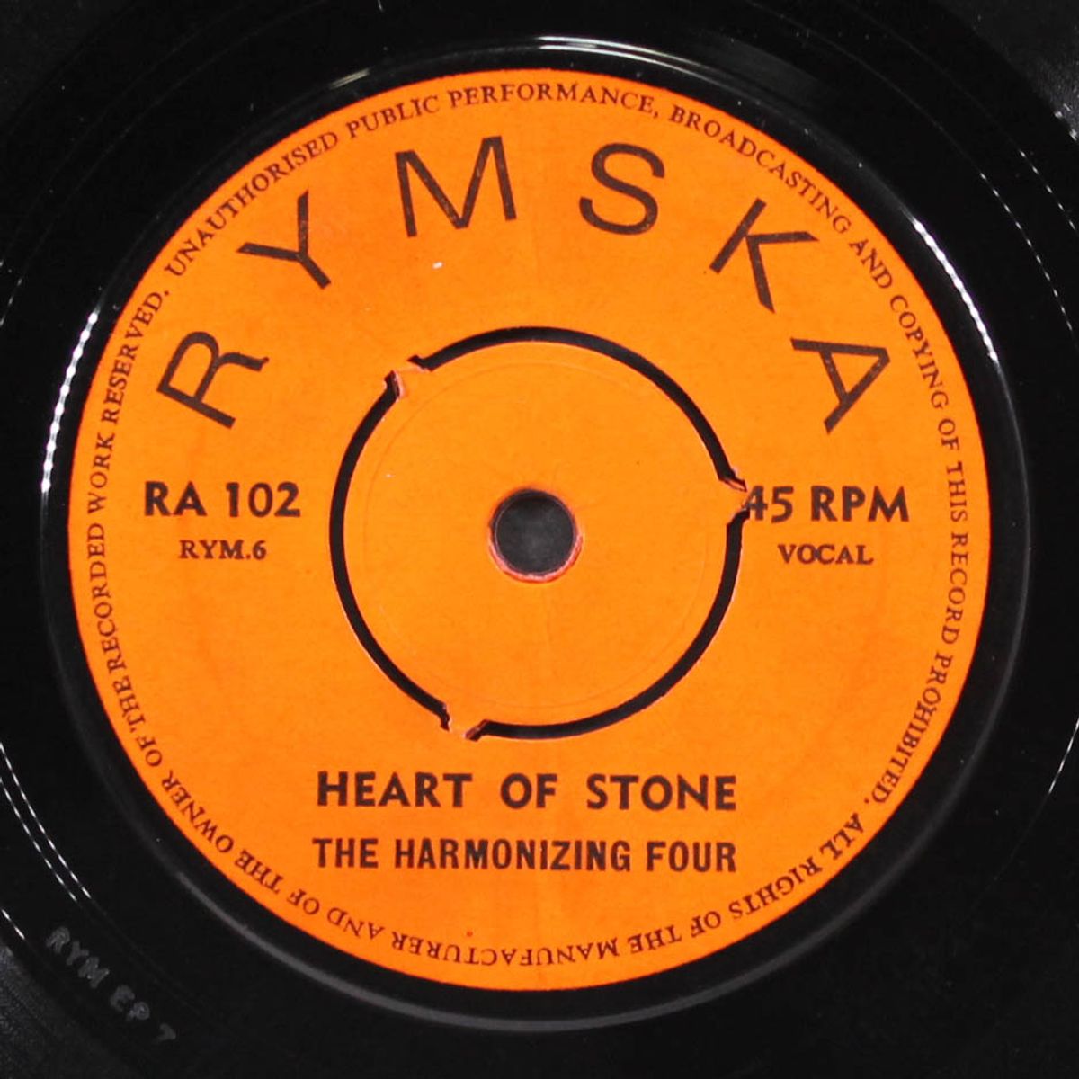 heart of stone / who knows by HARMONIZING FOUR