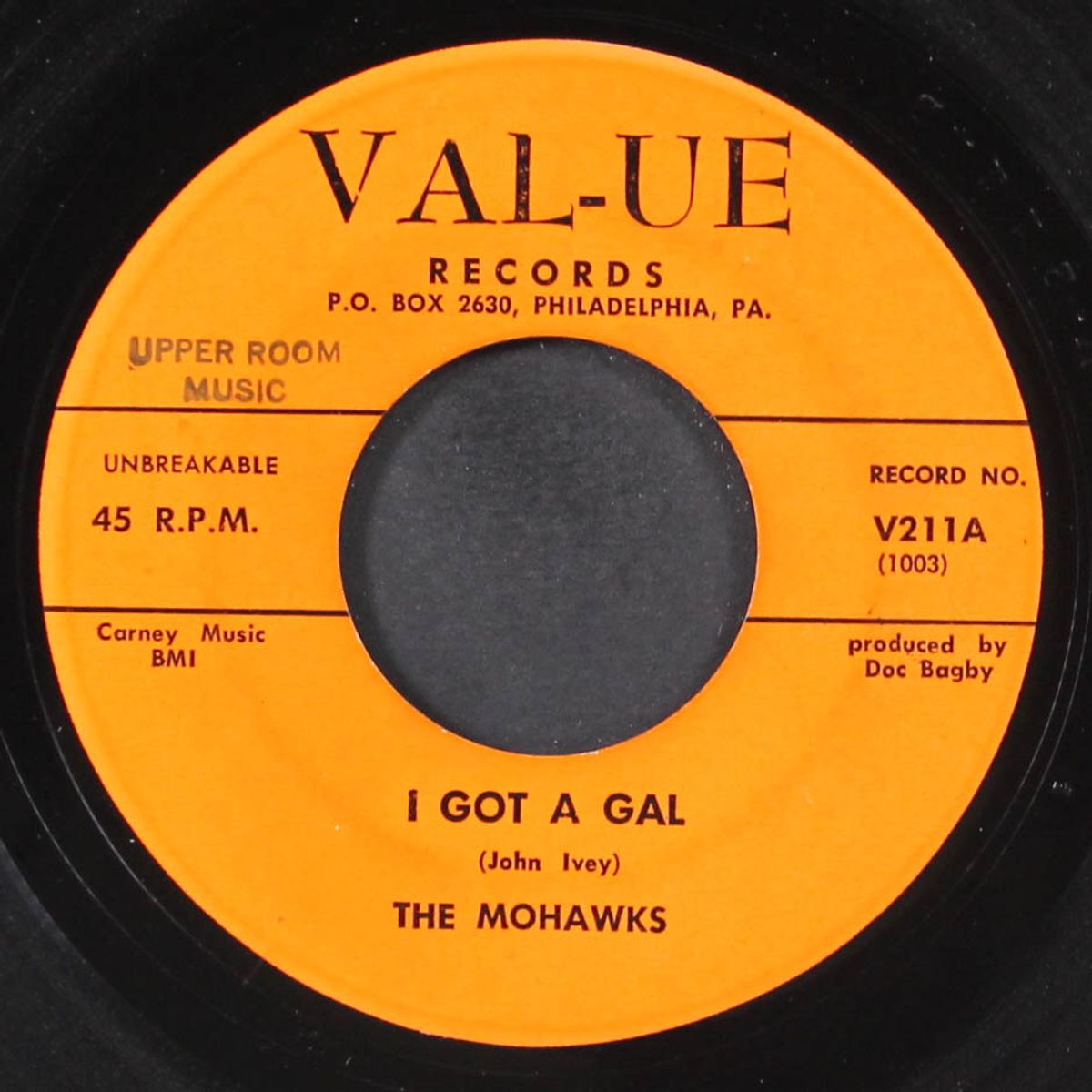 bewitched / i got a gal by MOHAWKS