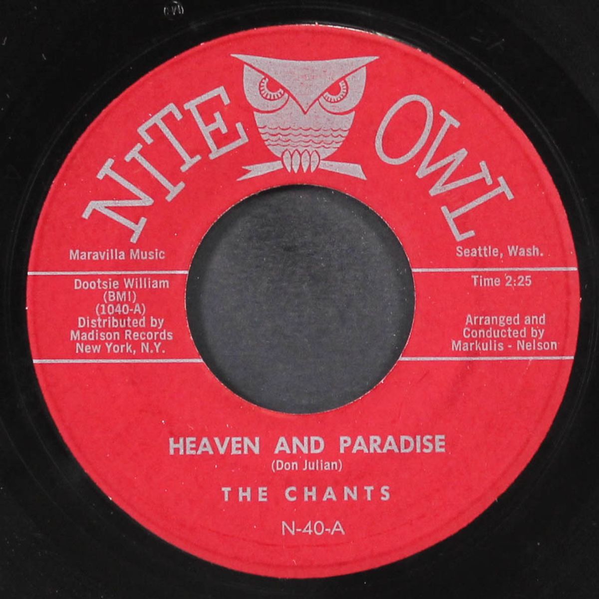 heaven and paradise / when i'm with you by CHANTS