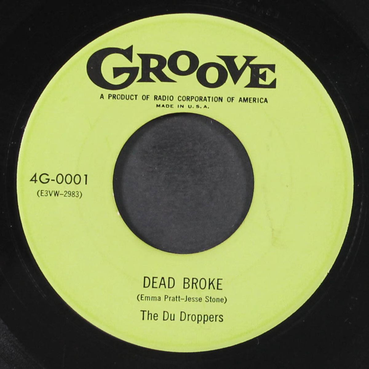 dead broke / speed king by DU DROPPERS