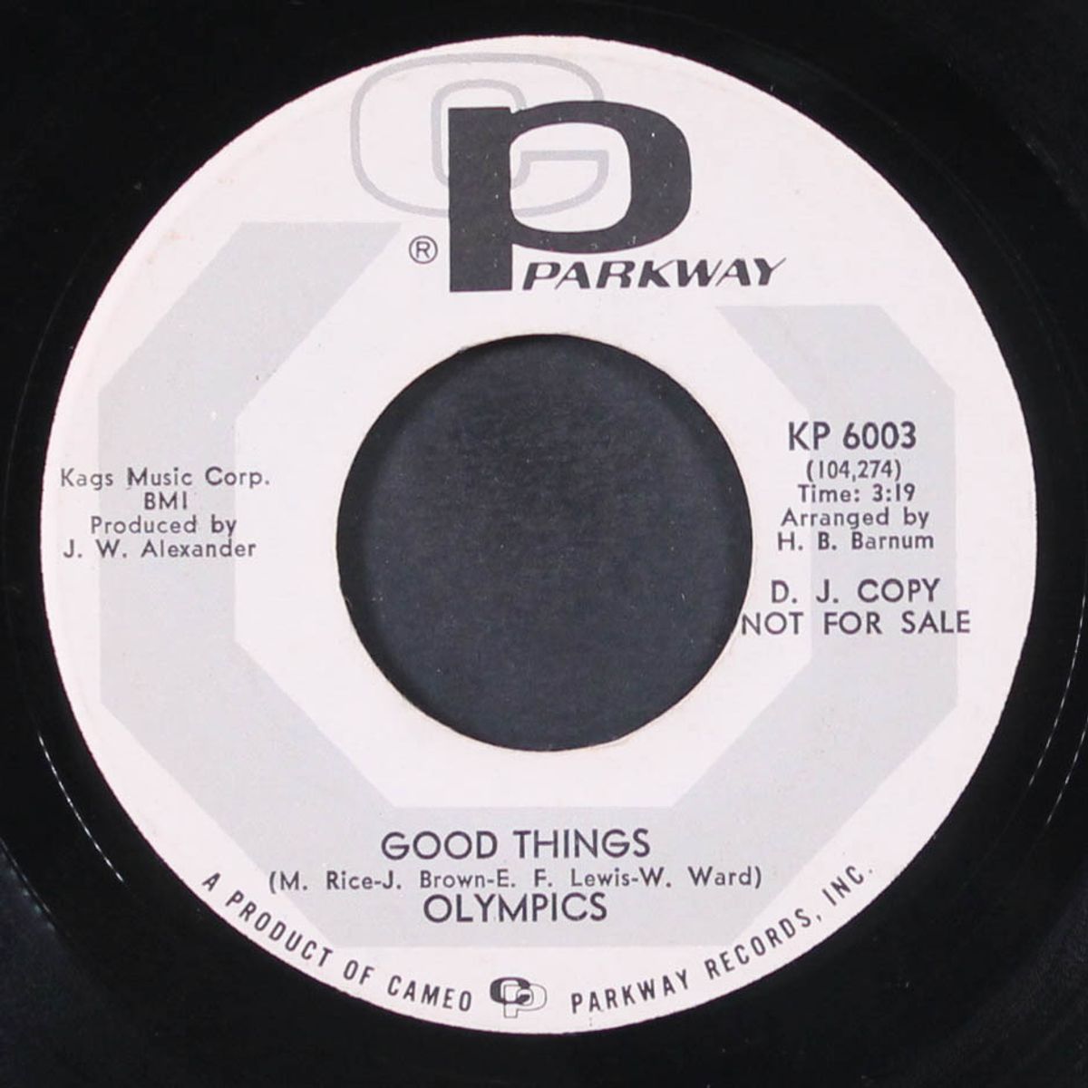 lookin' for a love / good things by OLYMPICS