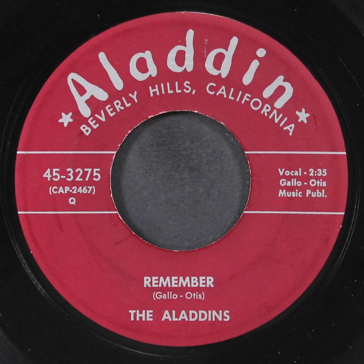 remember / cry, cry, baby by ALADDINS