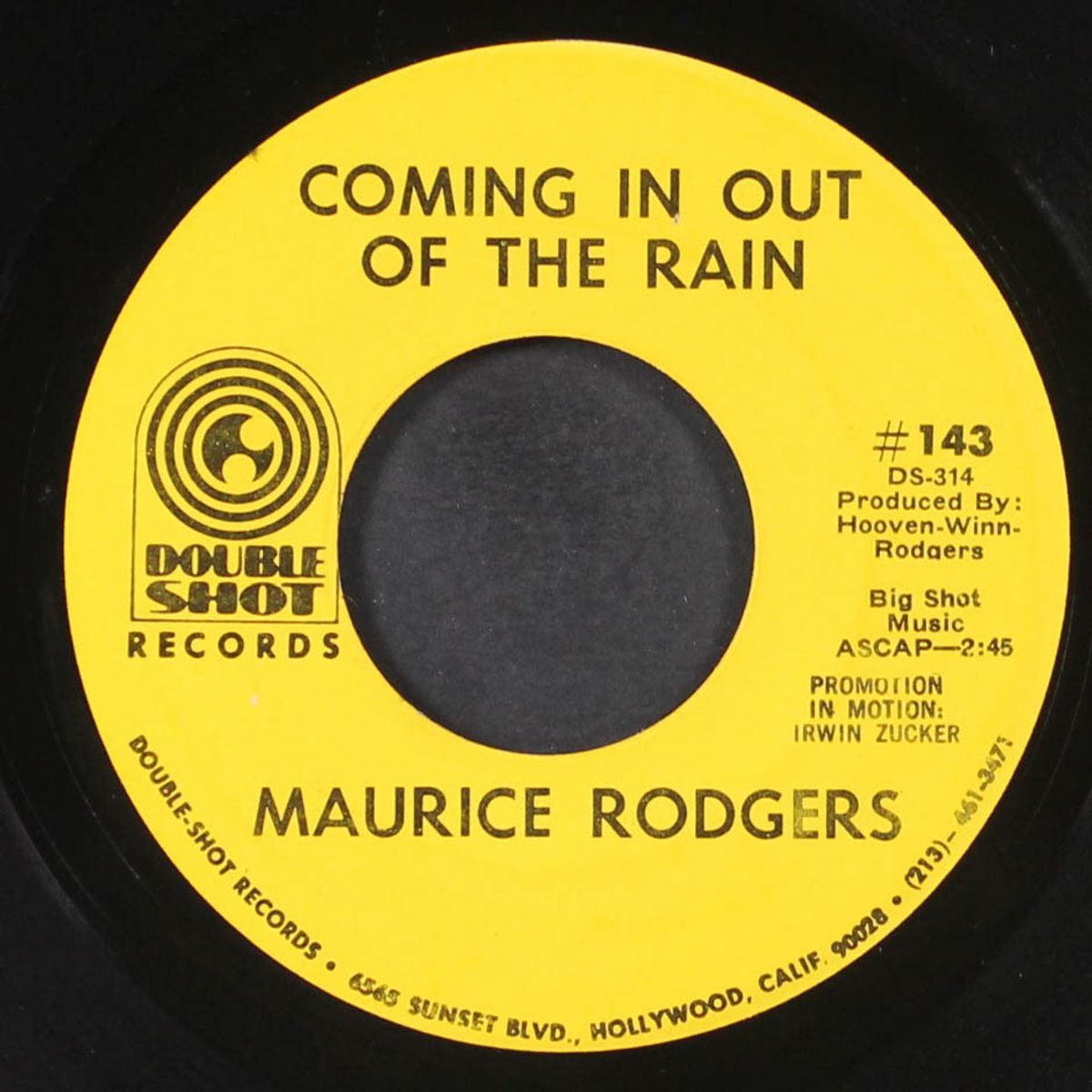 coo-coo-ca-choo / coming in out of the rain by MAURICE RODGERS