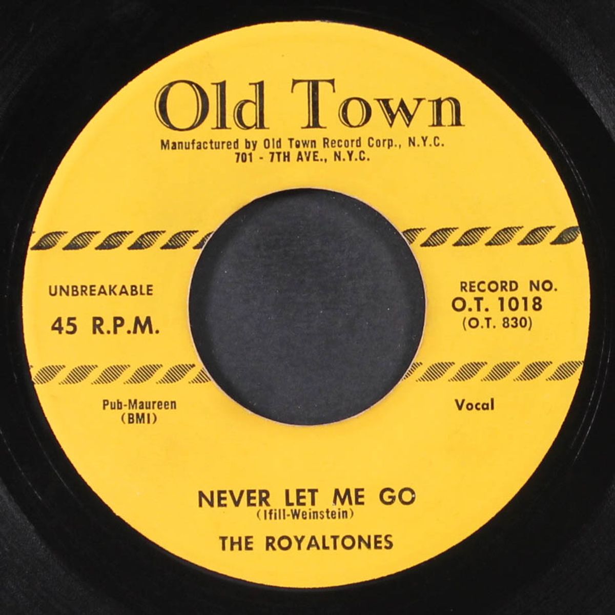 never let me go / crazy love by ROYALTONES