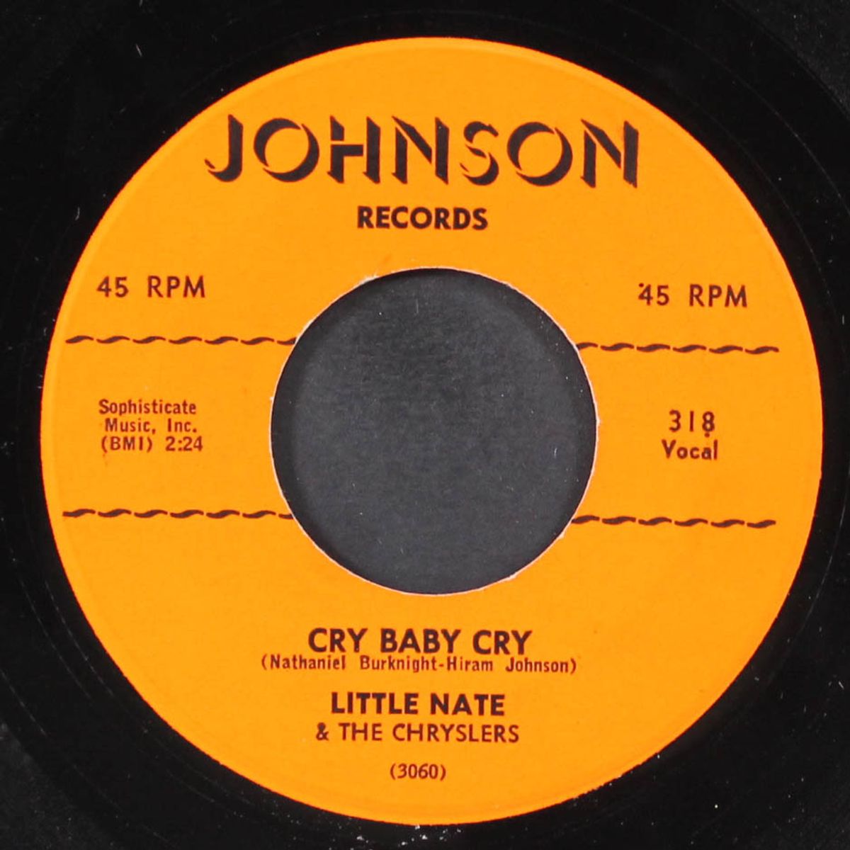 someone up there / cry baby cry by LITTLE NATE & CHRYSLERS