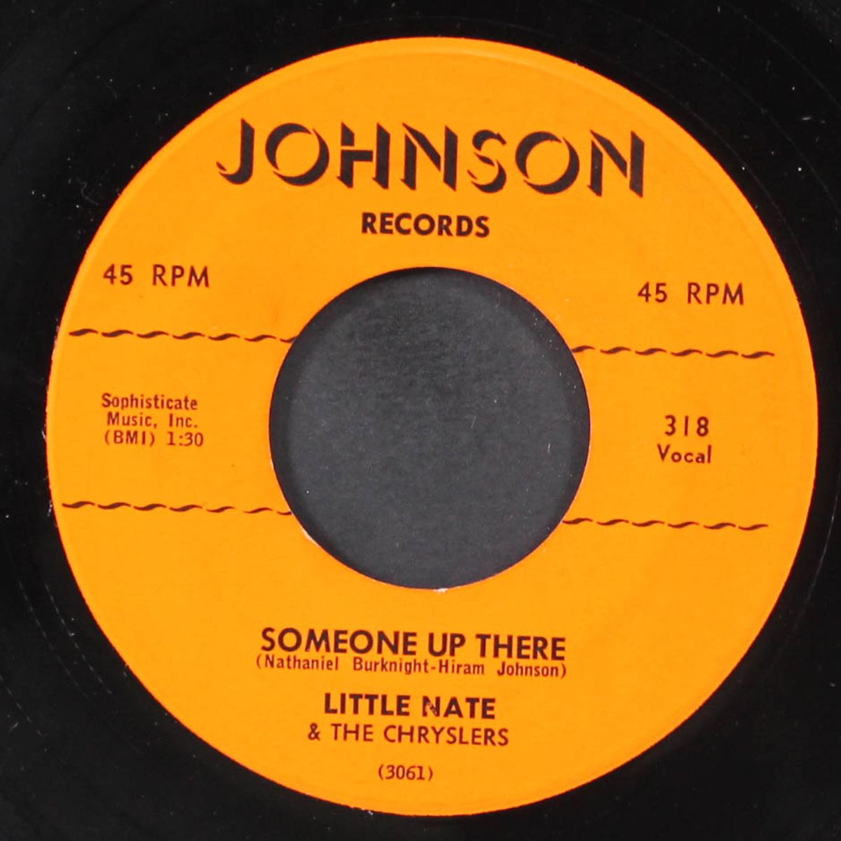 someone up there / cry baby cry by LITTLE NATE & CHRYSLERS