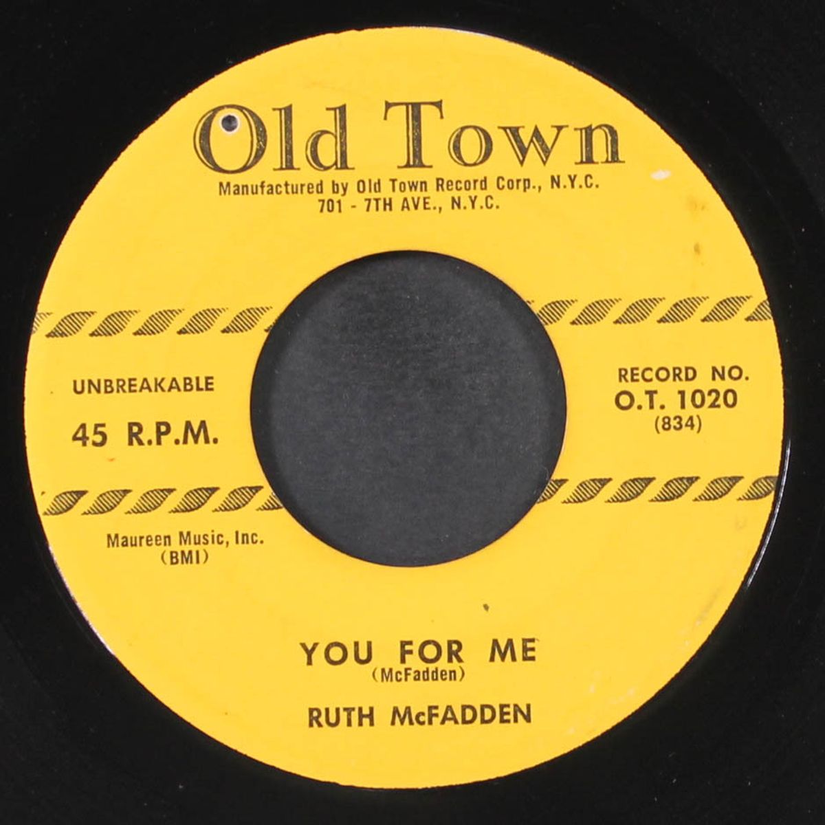 two in love / you for me by RUTH MCFADDEN & ROYALTONES
