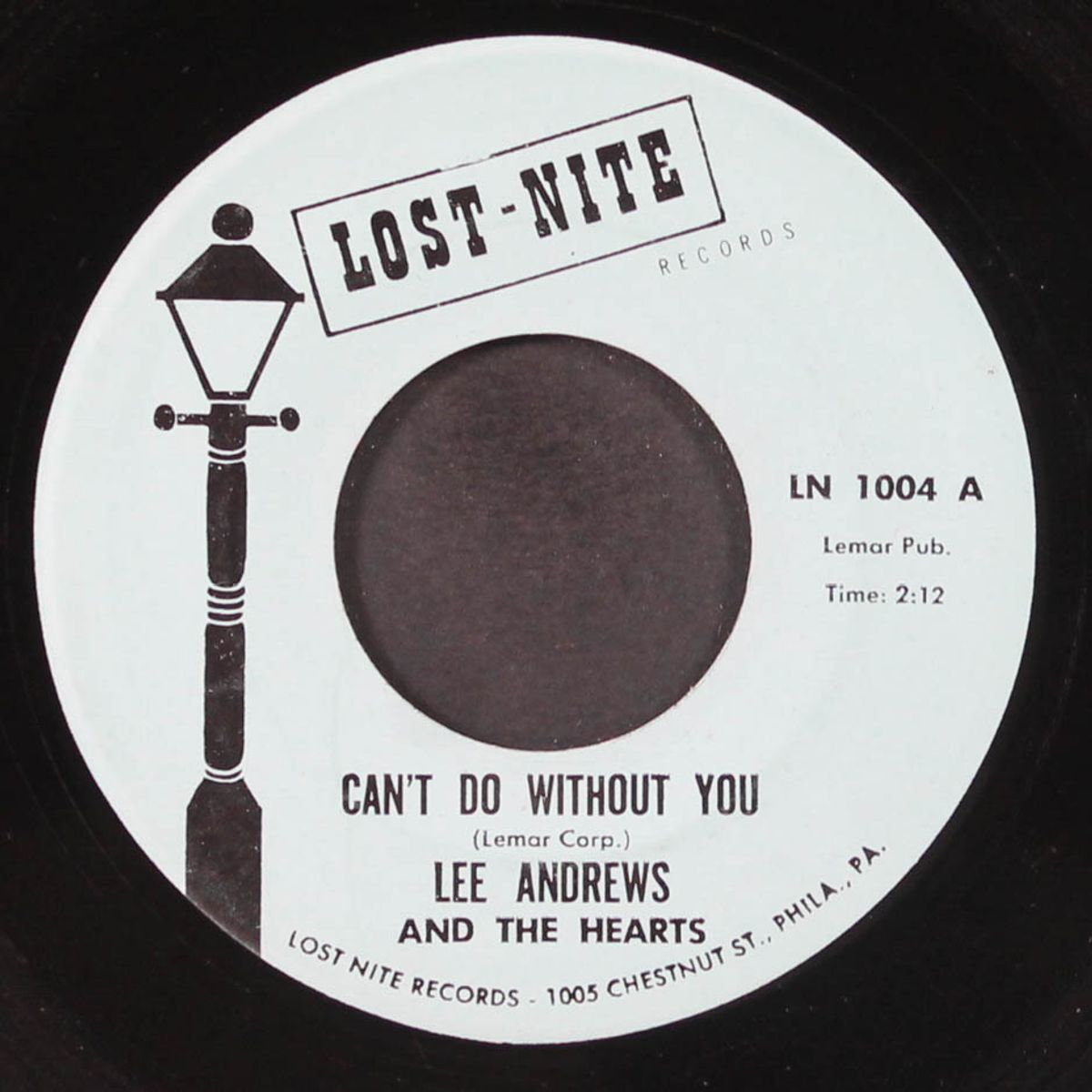 can't do without you / oh my love by LEE ANDREWS & HEARTS