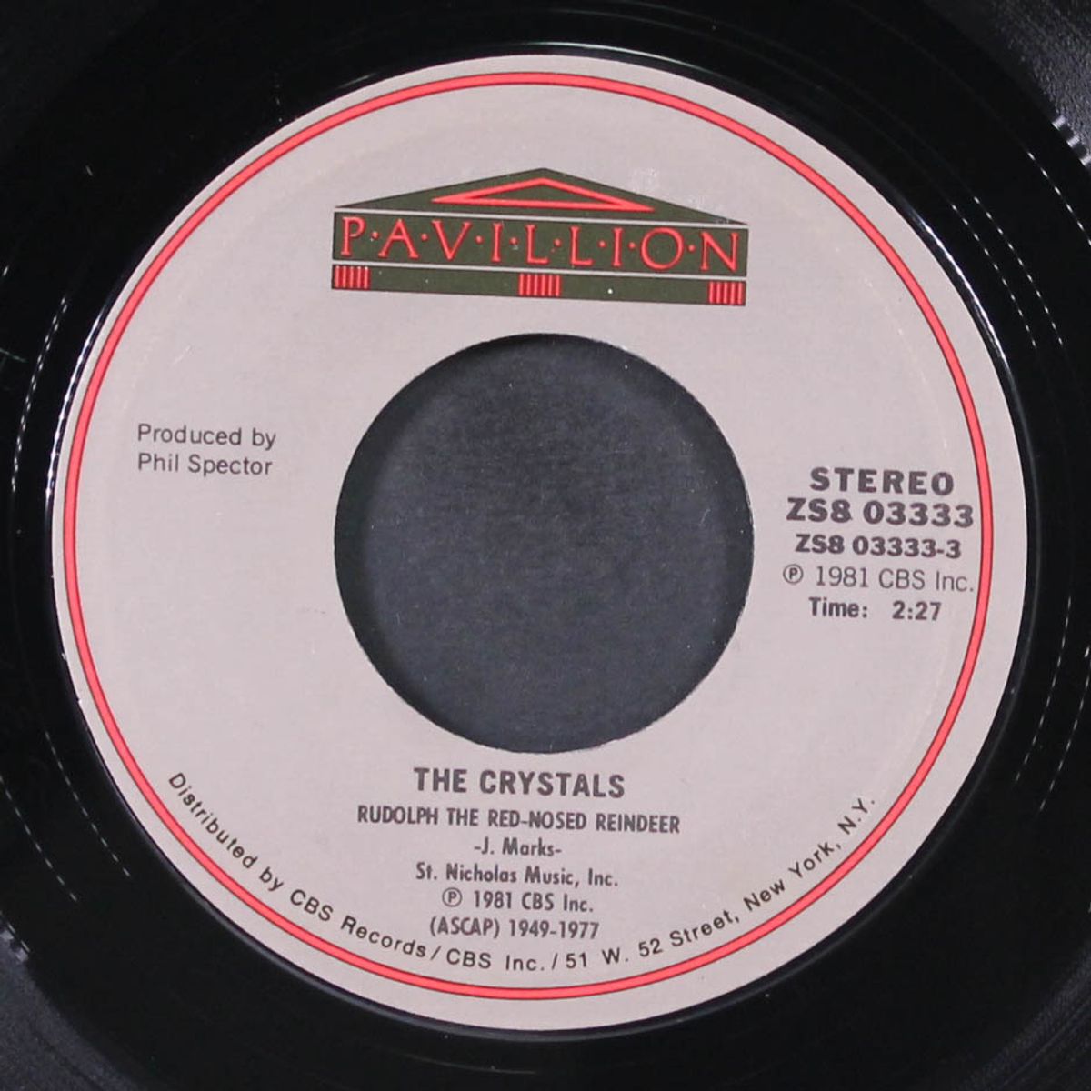 i saw mommy kissing santa claus / rudolph the red-nosed reindeer by RONETTES / CRYSTALS
