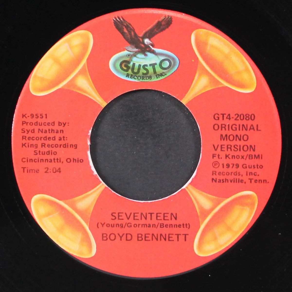 seventeen / my boy-flat top by BOYD BENNETT