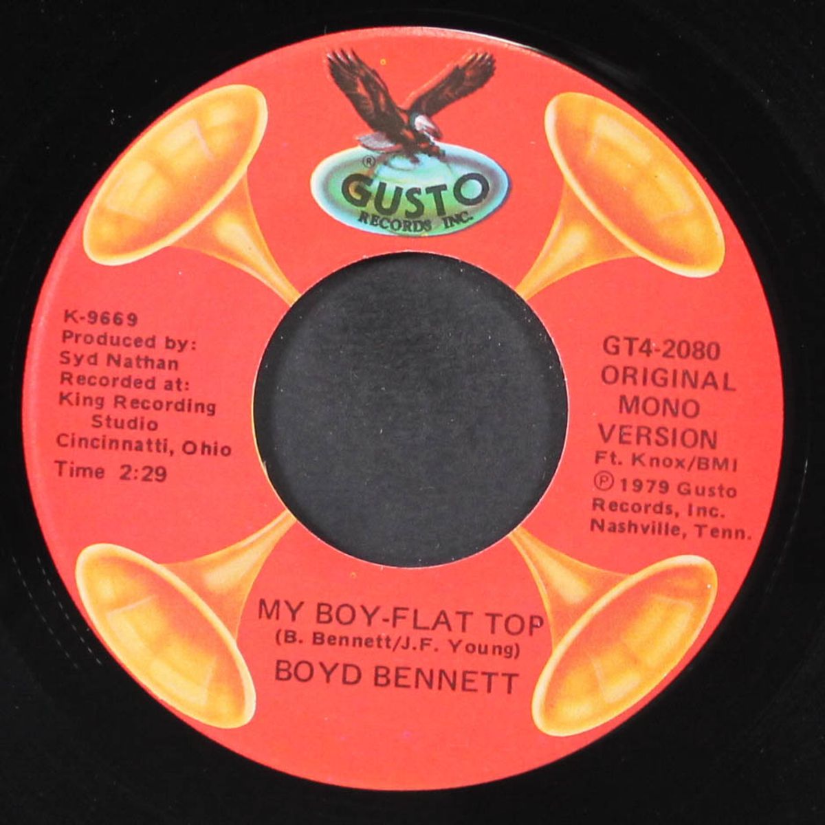 seventeen / my boy-flat top by BOYD BENNETT