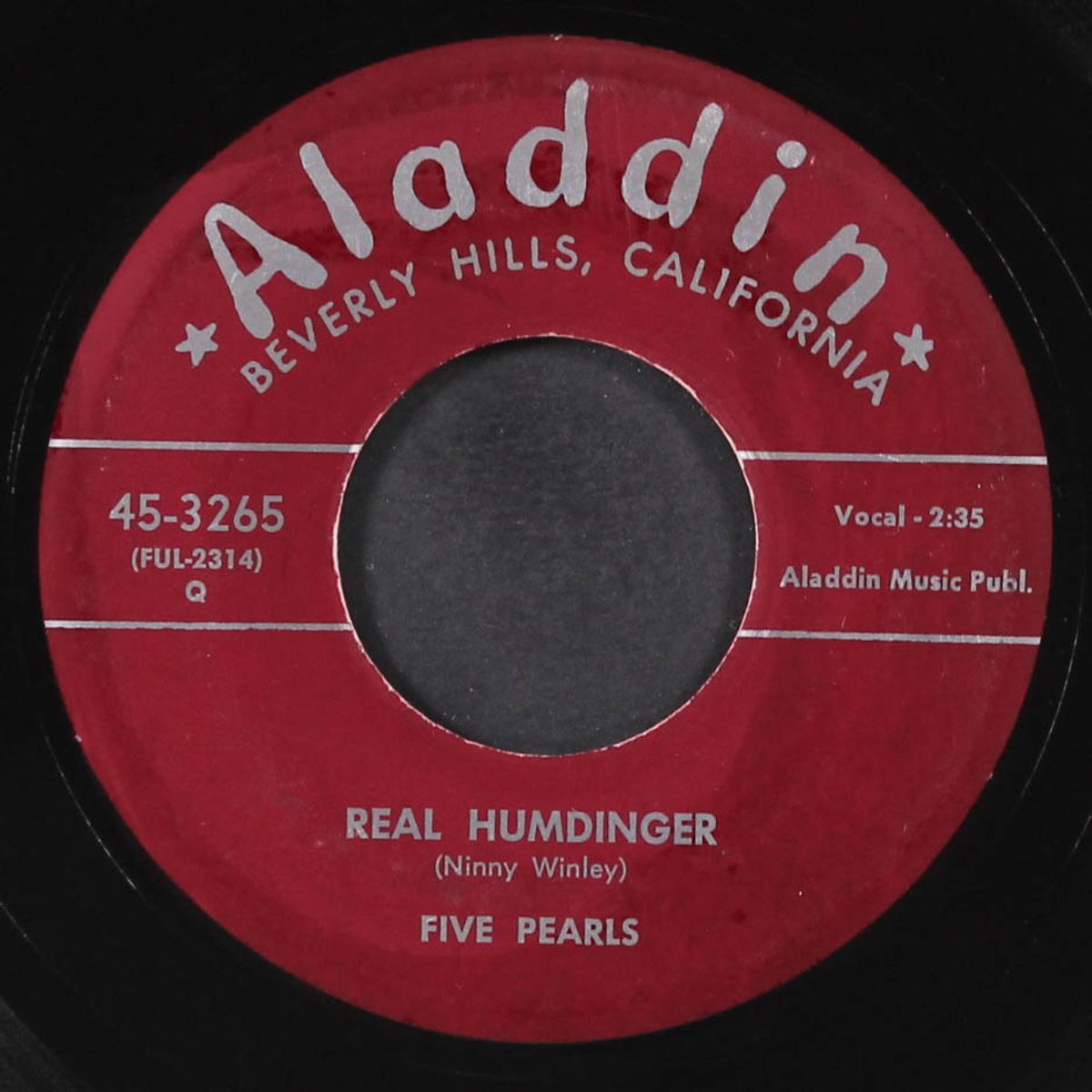 please let me know / real humdinger by FIVE PEARLS