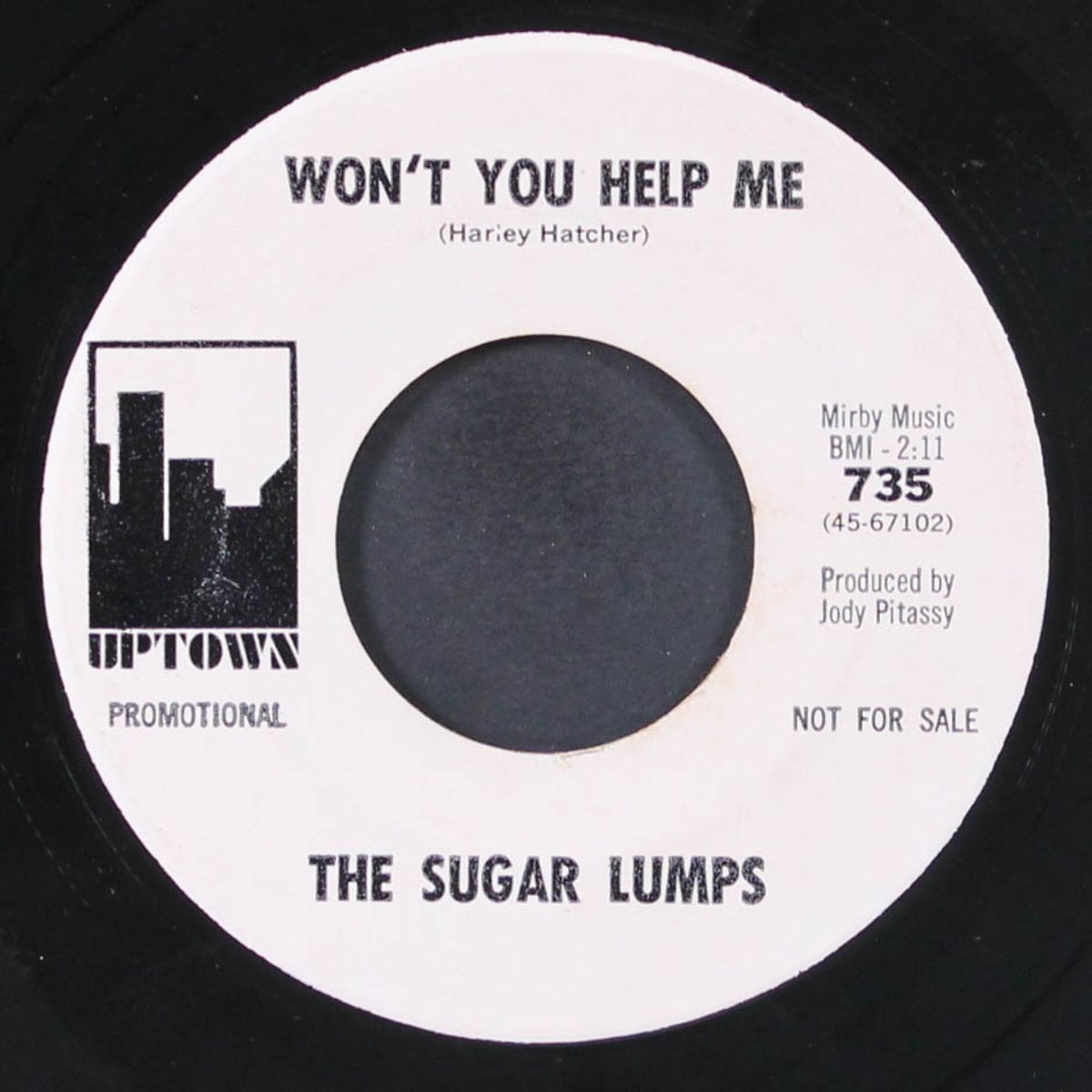 won't you help me / the other side of love by SUGAR LUMPS