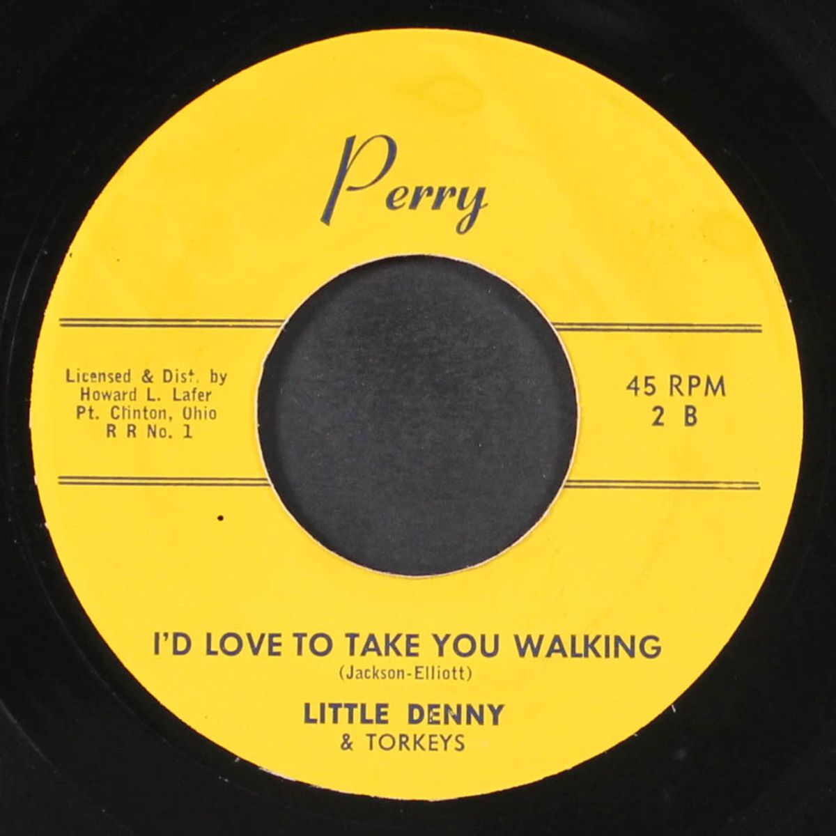 she's everybody's darling / i'd love to take you walking by LITTLE DENNY