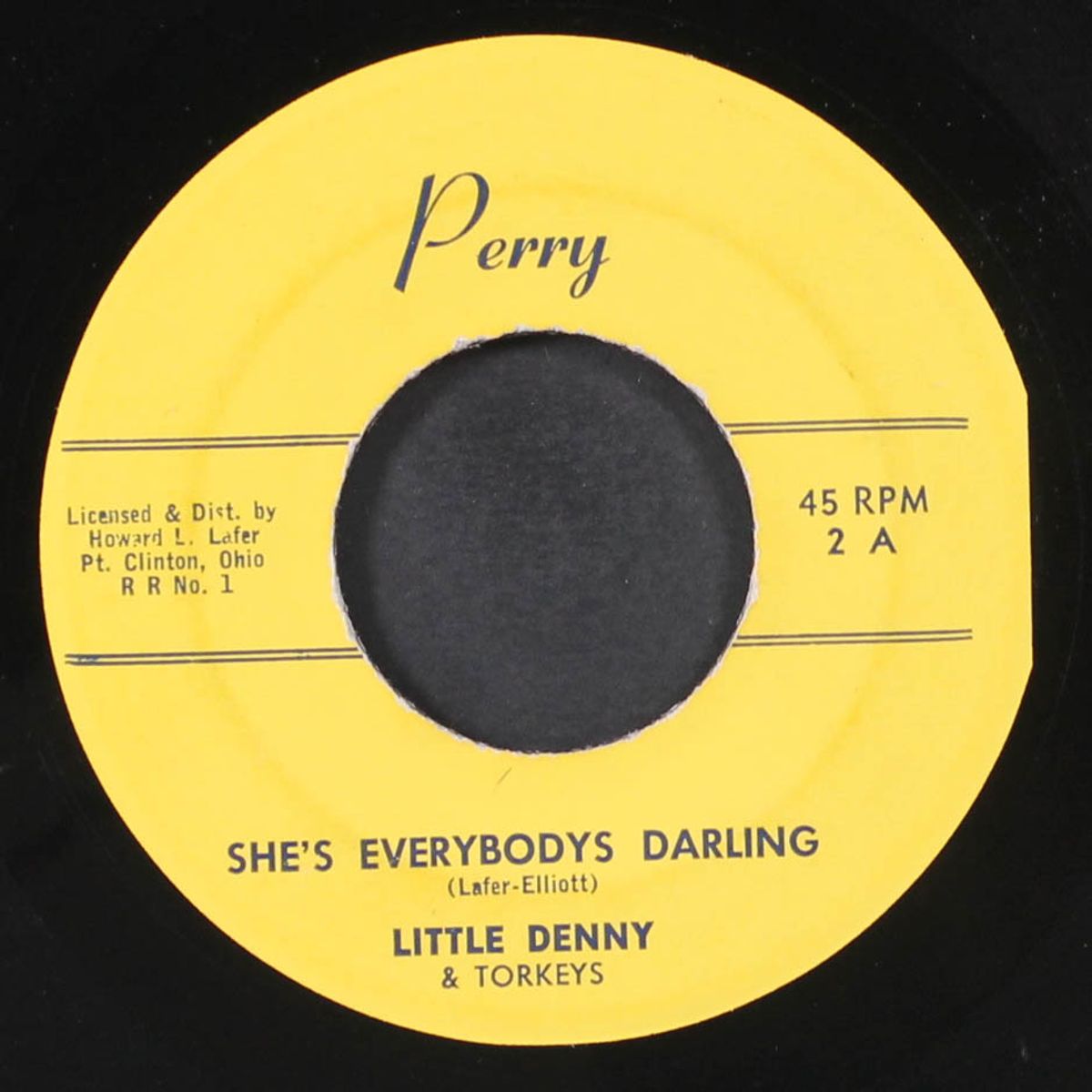 she's everybody's darling / i'd love to take you walking by LITTLE DENNY