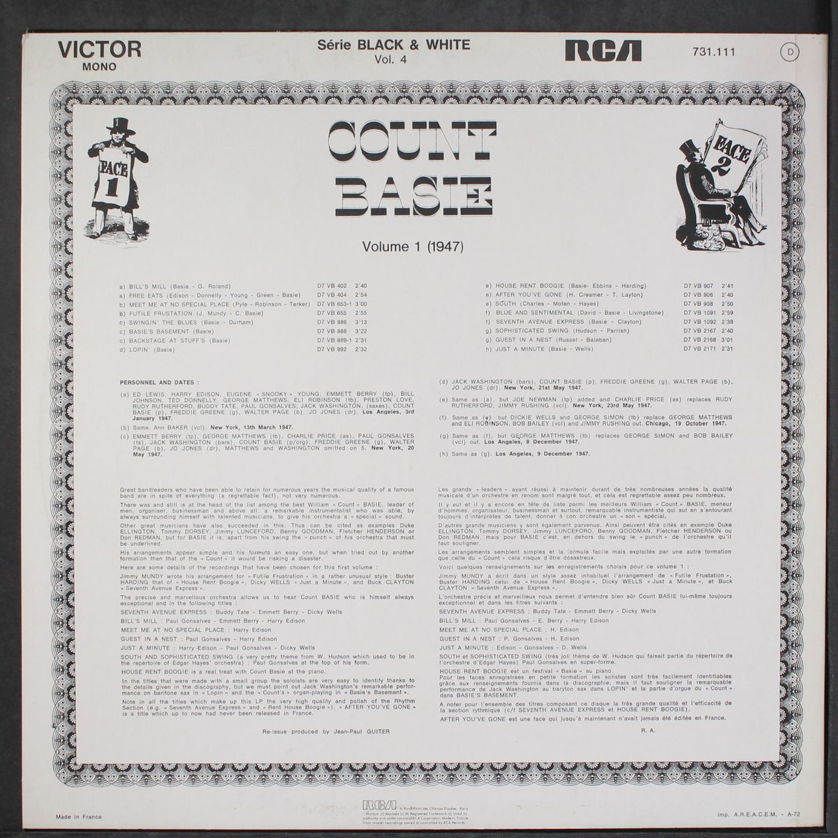 1947, vol. 1 by COUNT BASIE