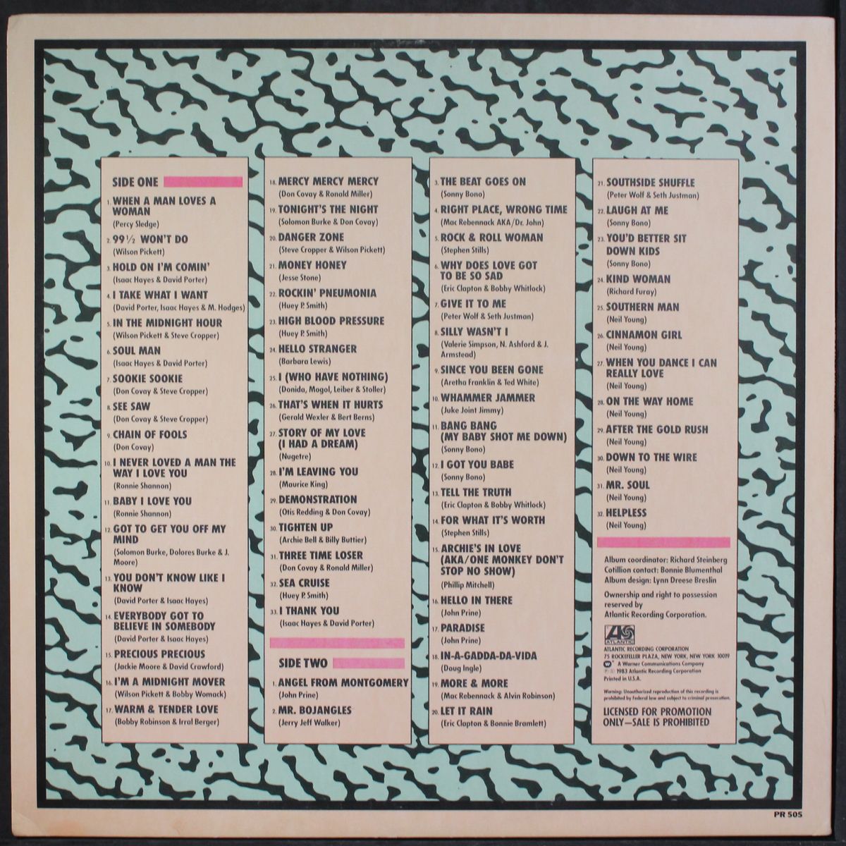 best of cotillion music by VARIOUS