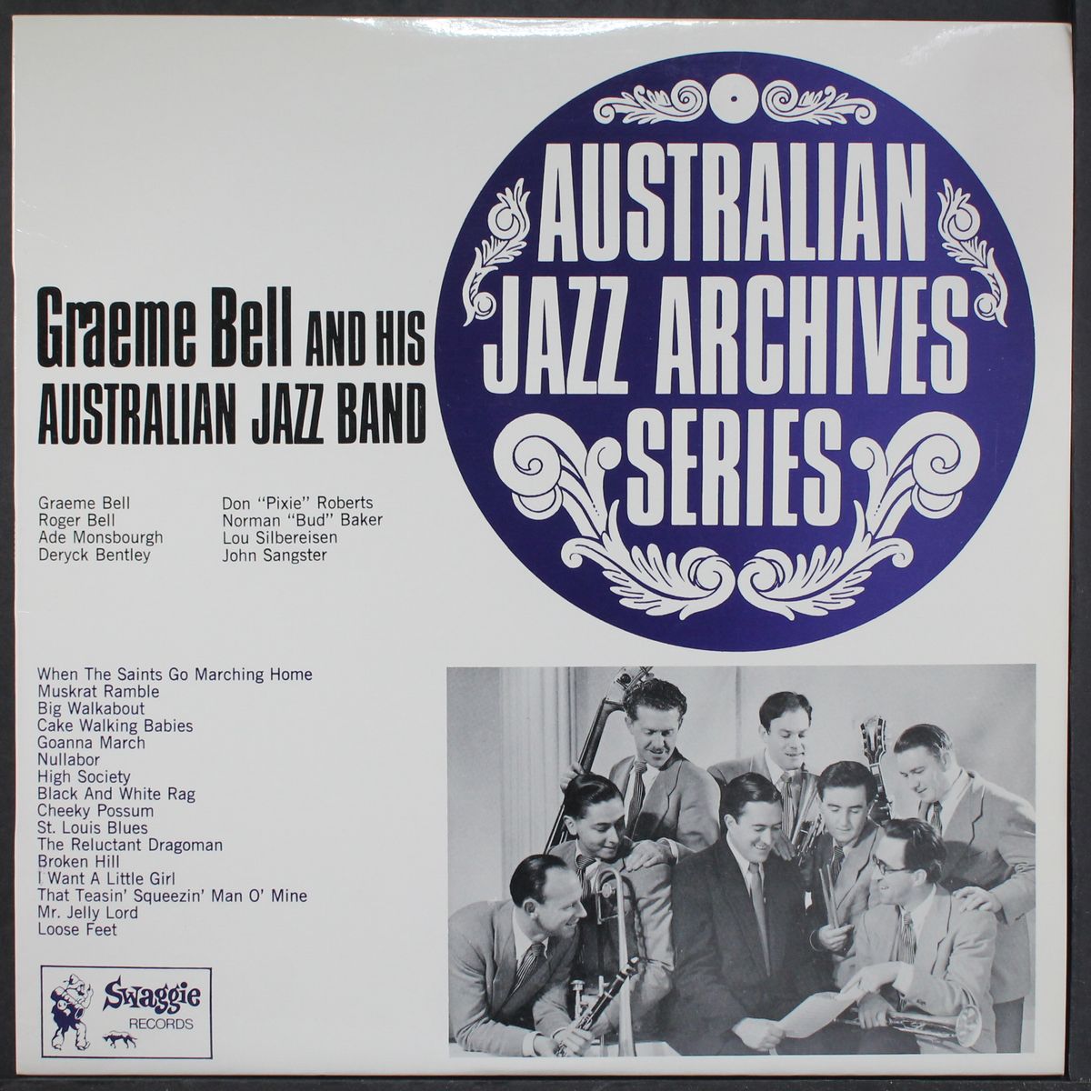 australian jazz archives series by GRAEME BELL
