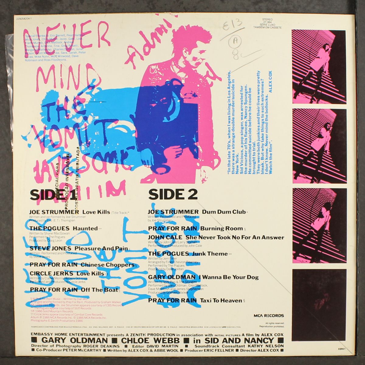 sid & nancy by SOUNDTRACK