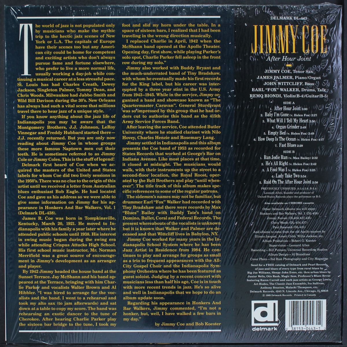 after hours joint by JIMMY COE