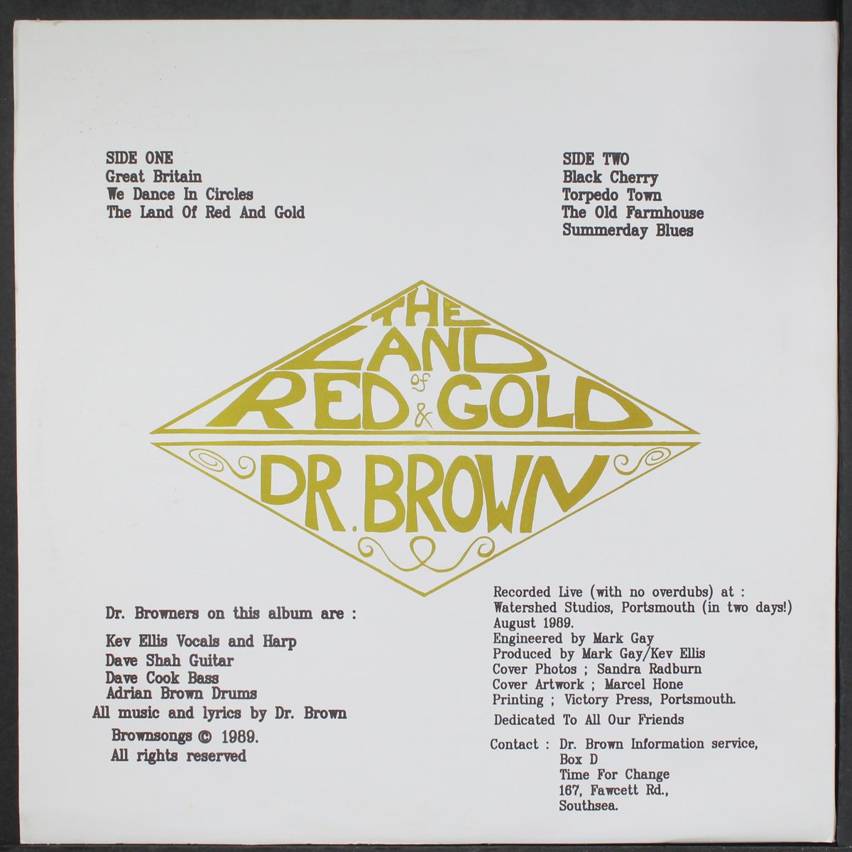 the land of red & gold by DR. BROWN