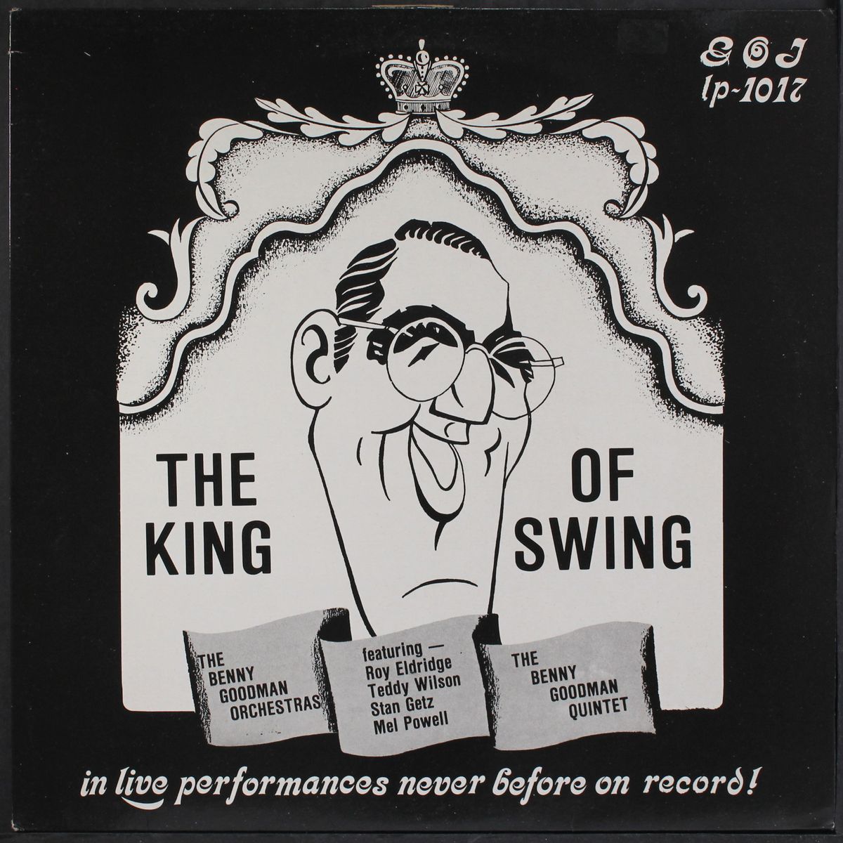 the king of swing by BENNY GOODMAN