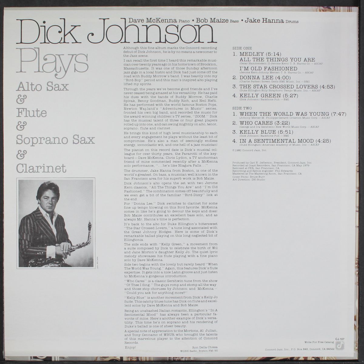 plays by DICK JOHNSON