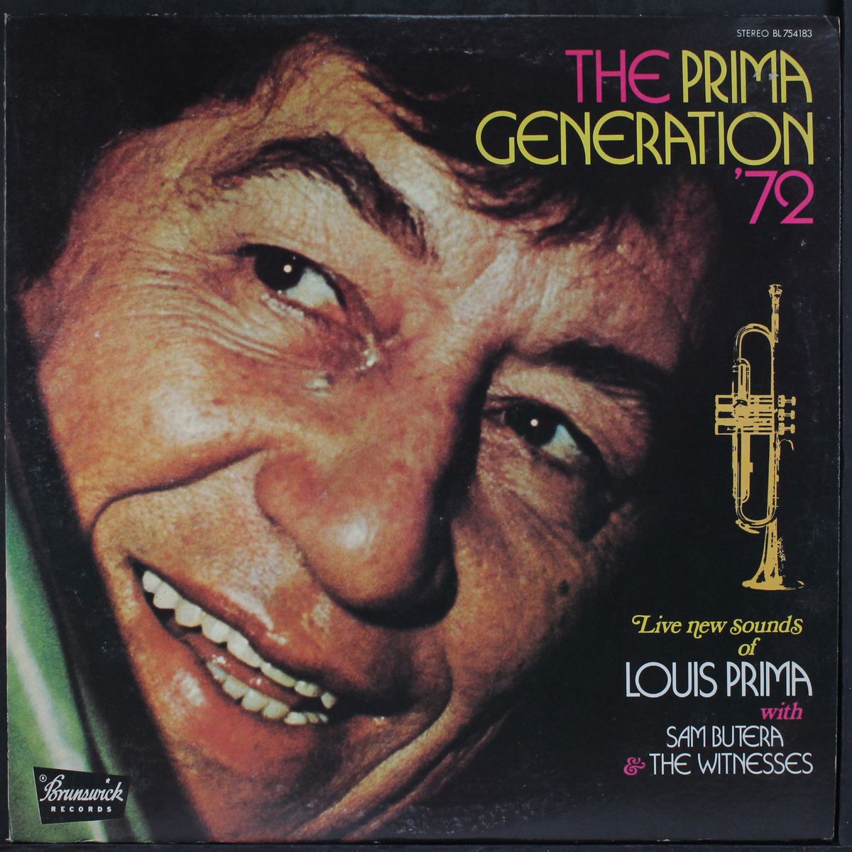 the prima generation '72 by LOUIS PRIMA