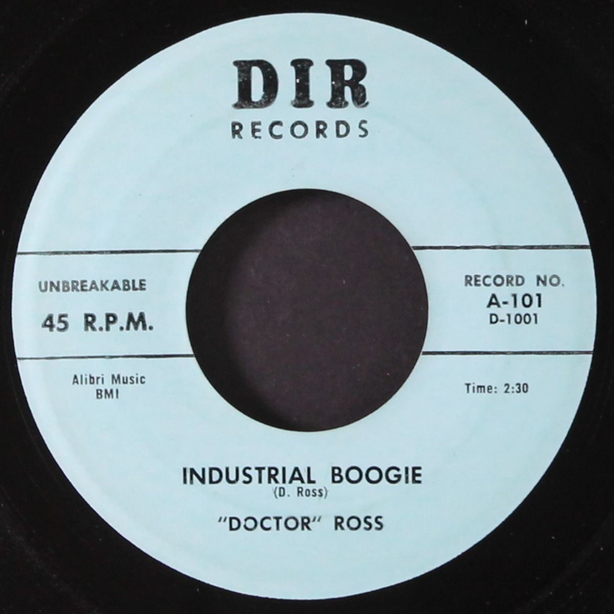 industrial boogie / thirty-two twenty by DOCTOR ROSS