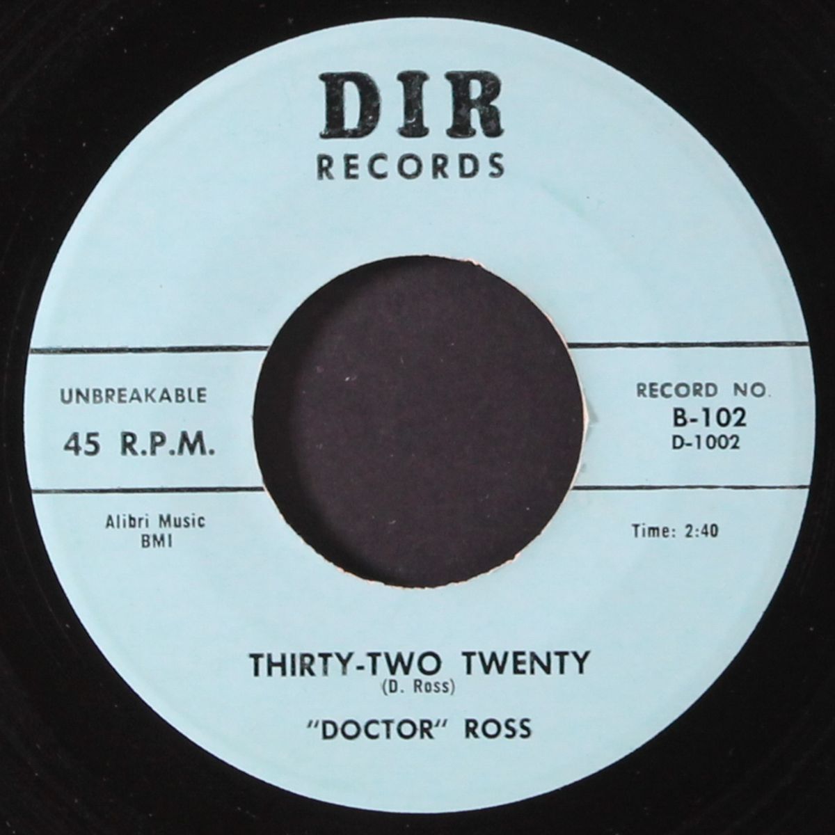 industrial boogie / thirty-two twenty by DOCTOR ROSS