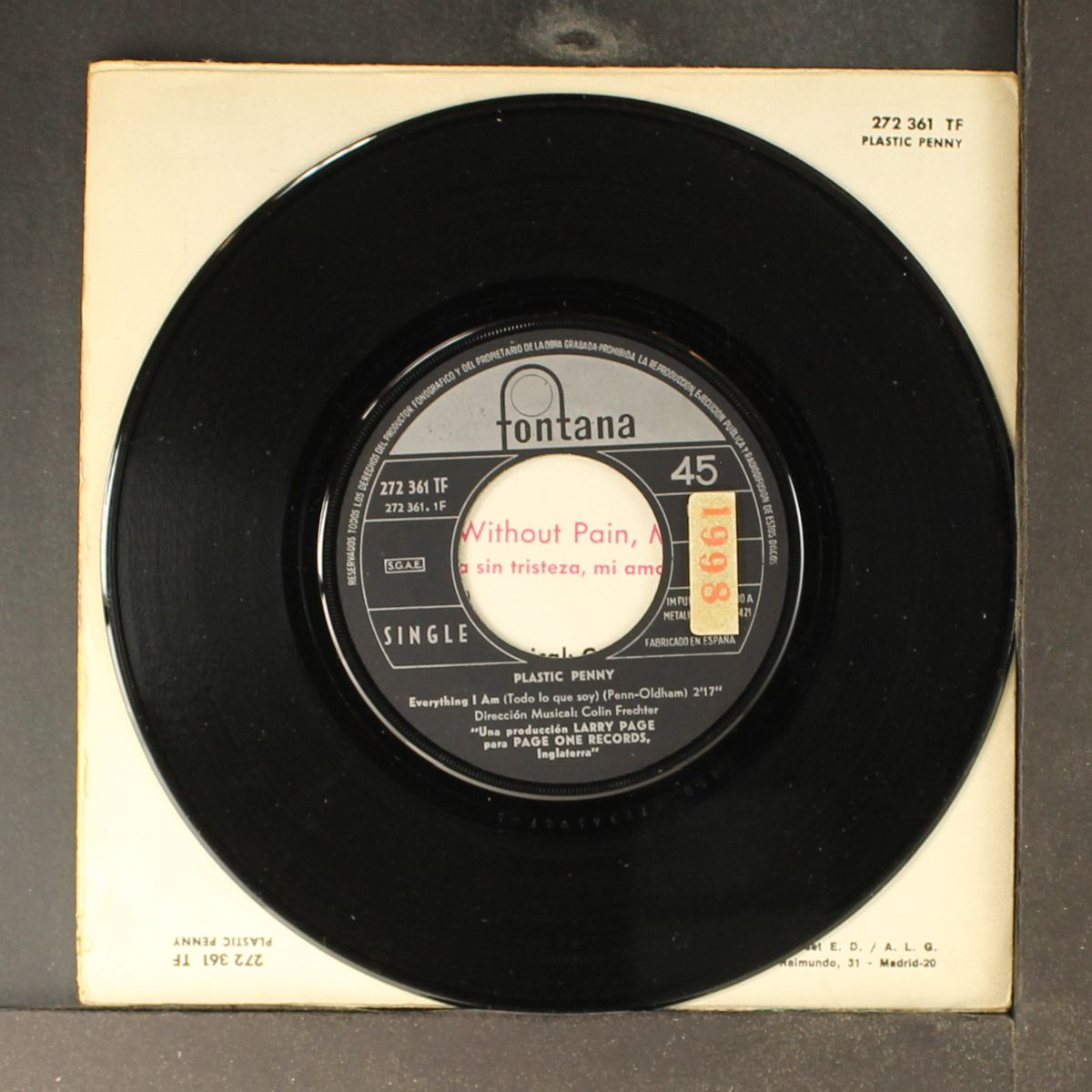everything i am / no pleasure with pain, my love by PLASTIC PENNY